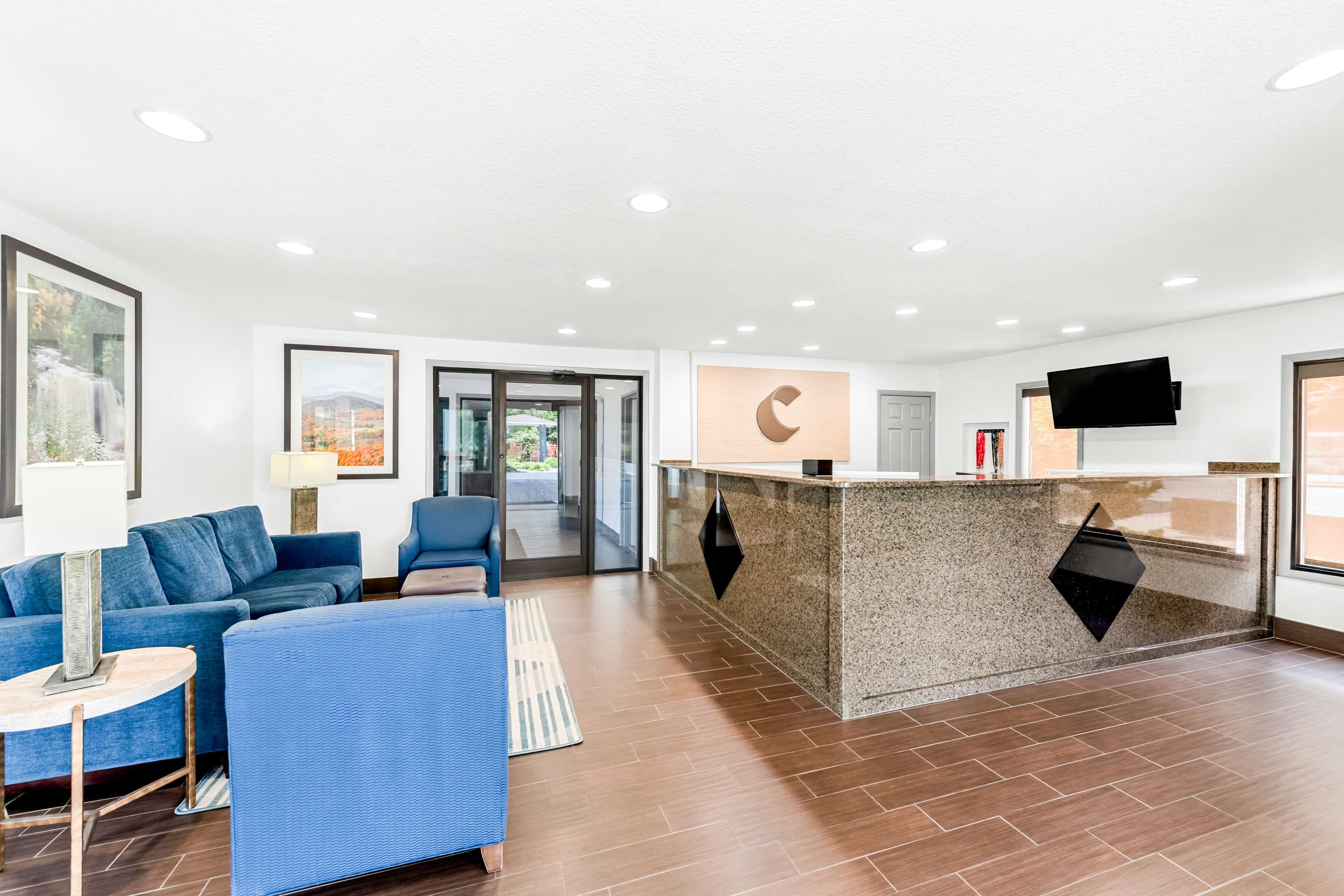 Hotel lobby