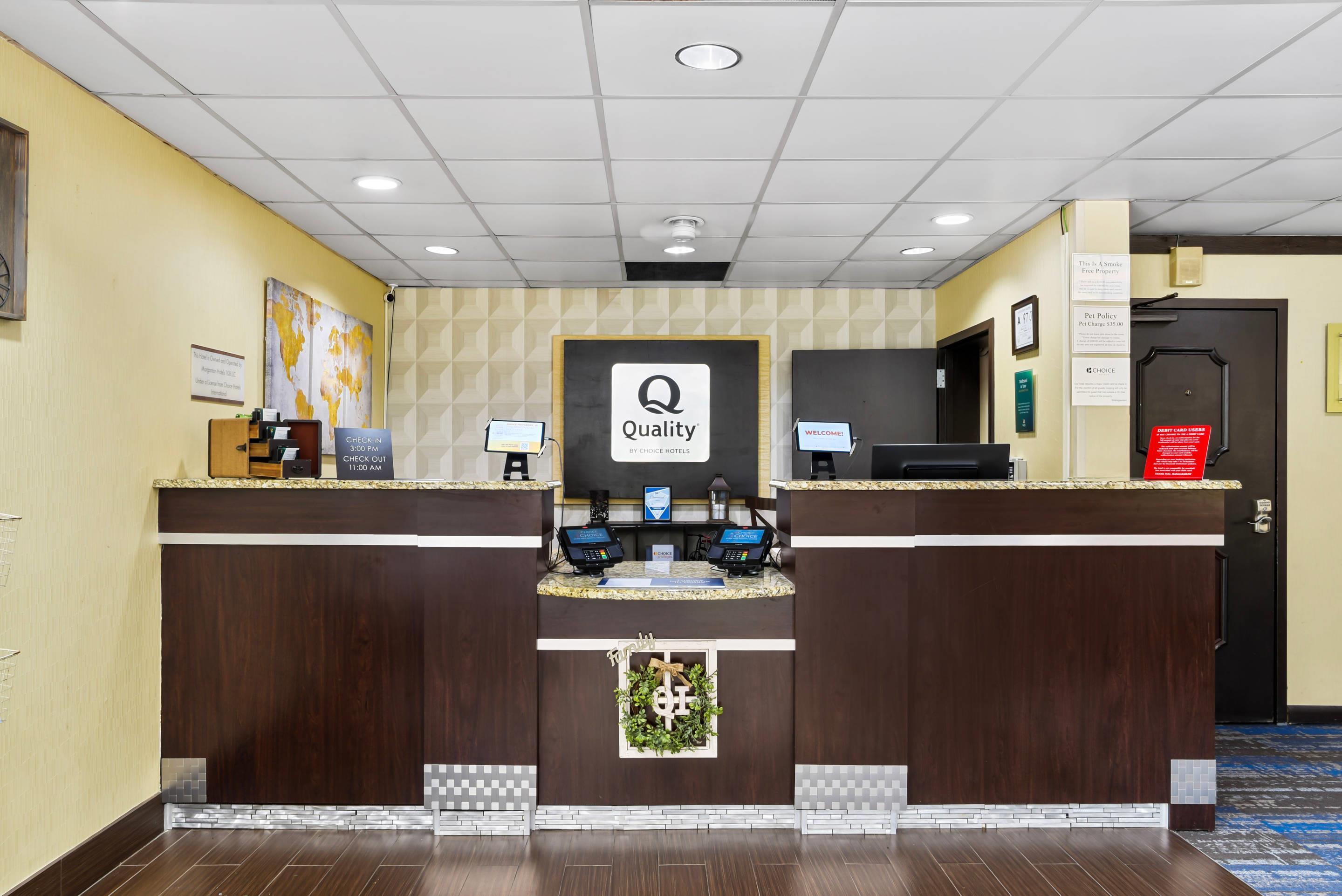 Front desk