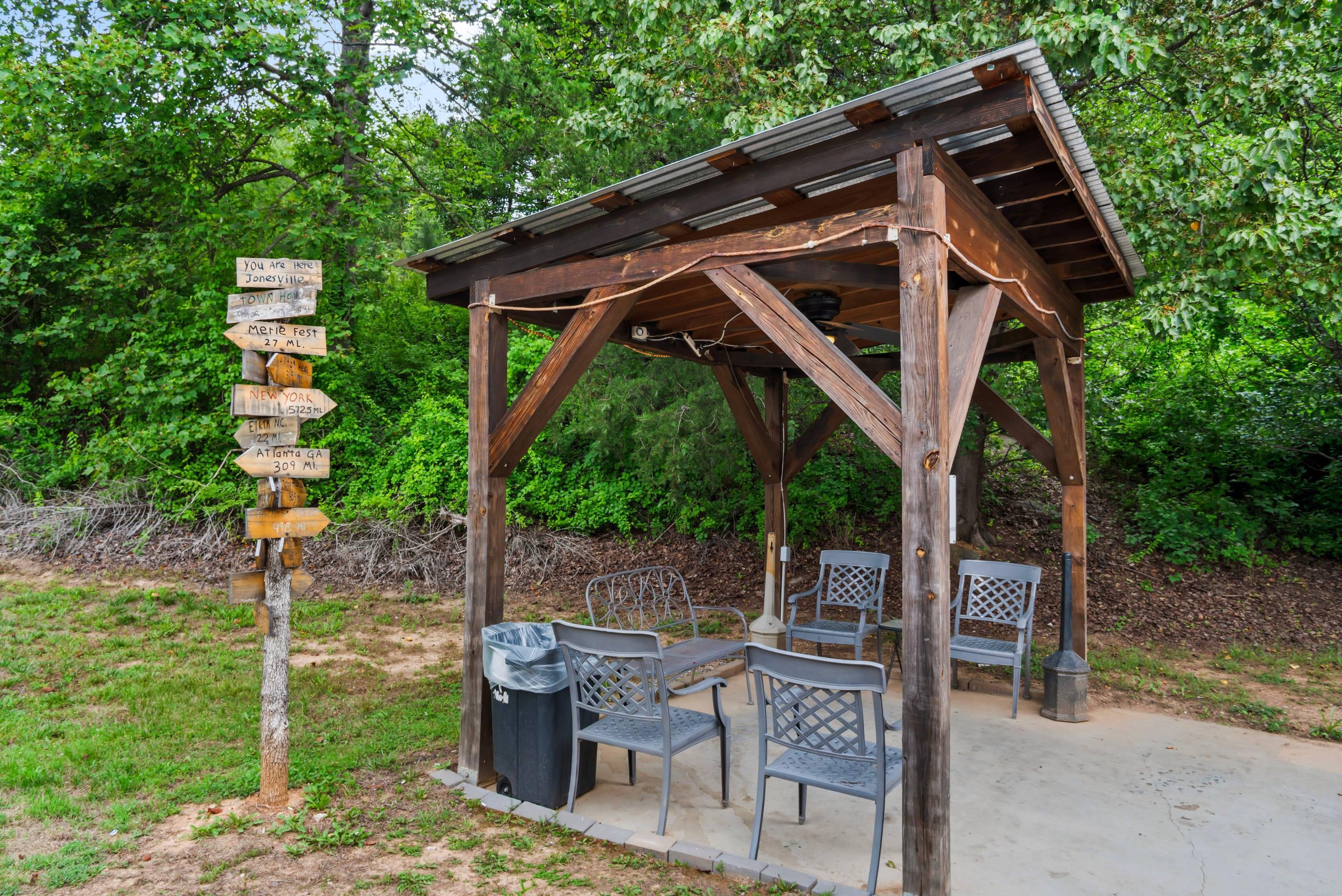 Barbecue area