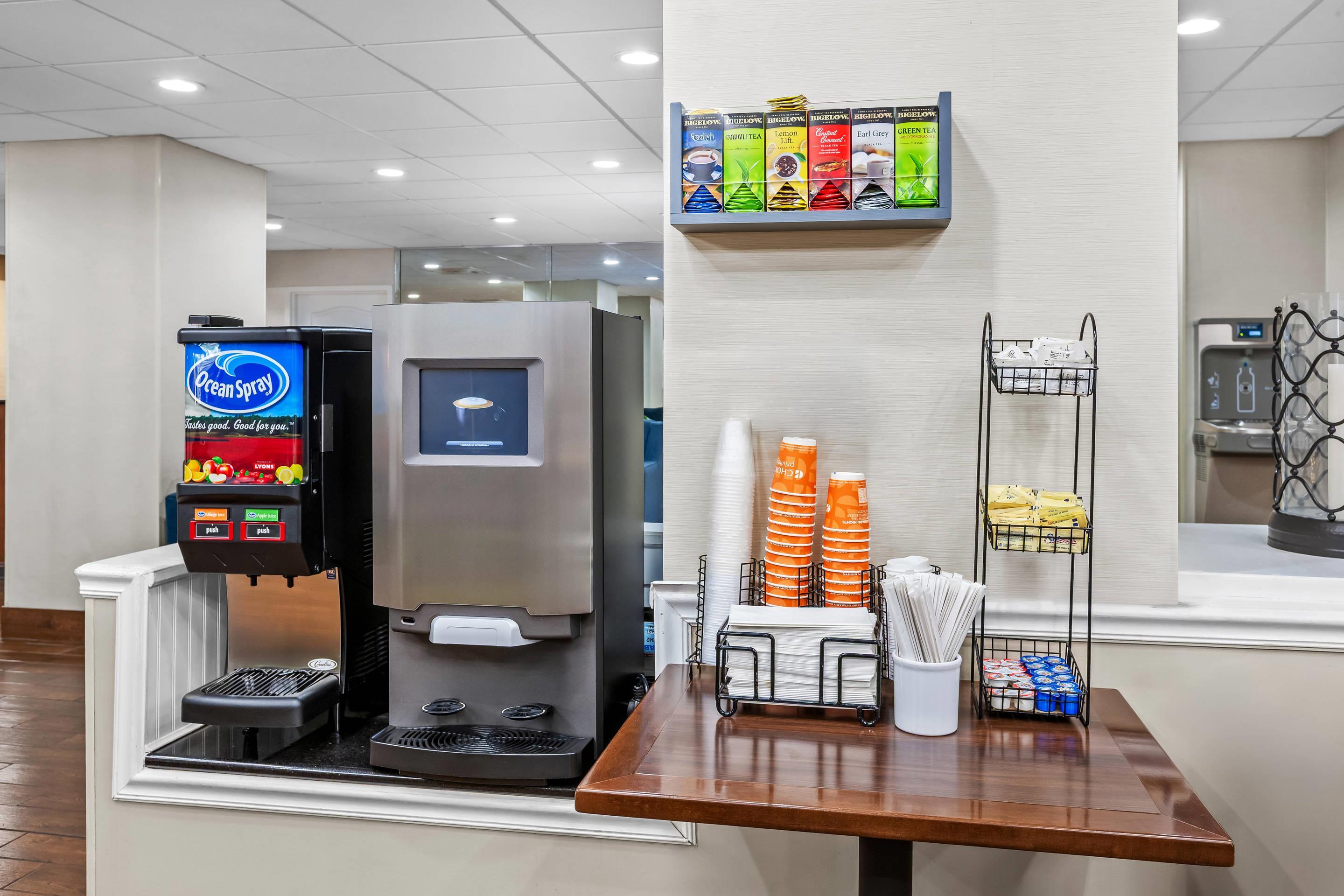 Free coffee | Comfort Inn Laurinburg