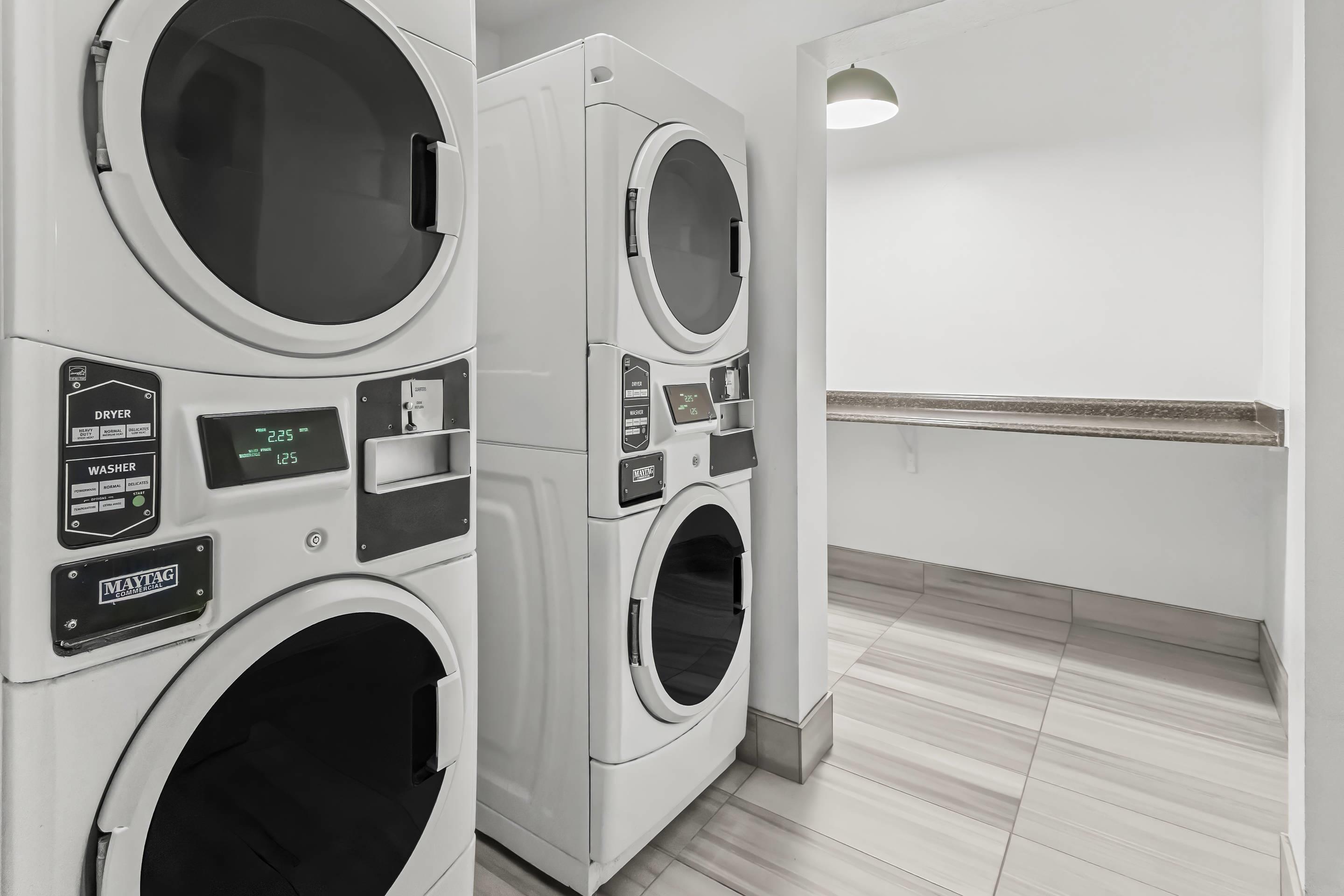 Guest laundry facilities