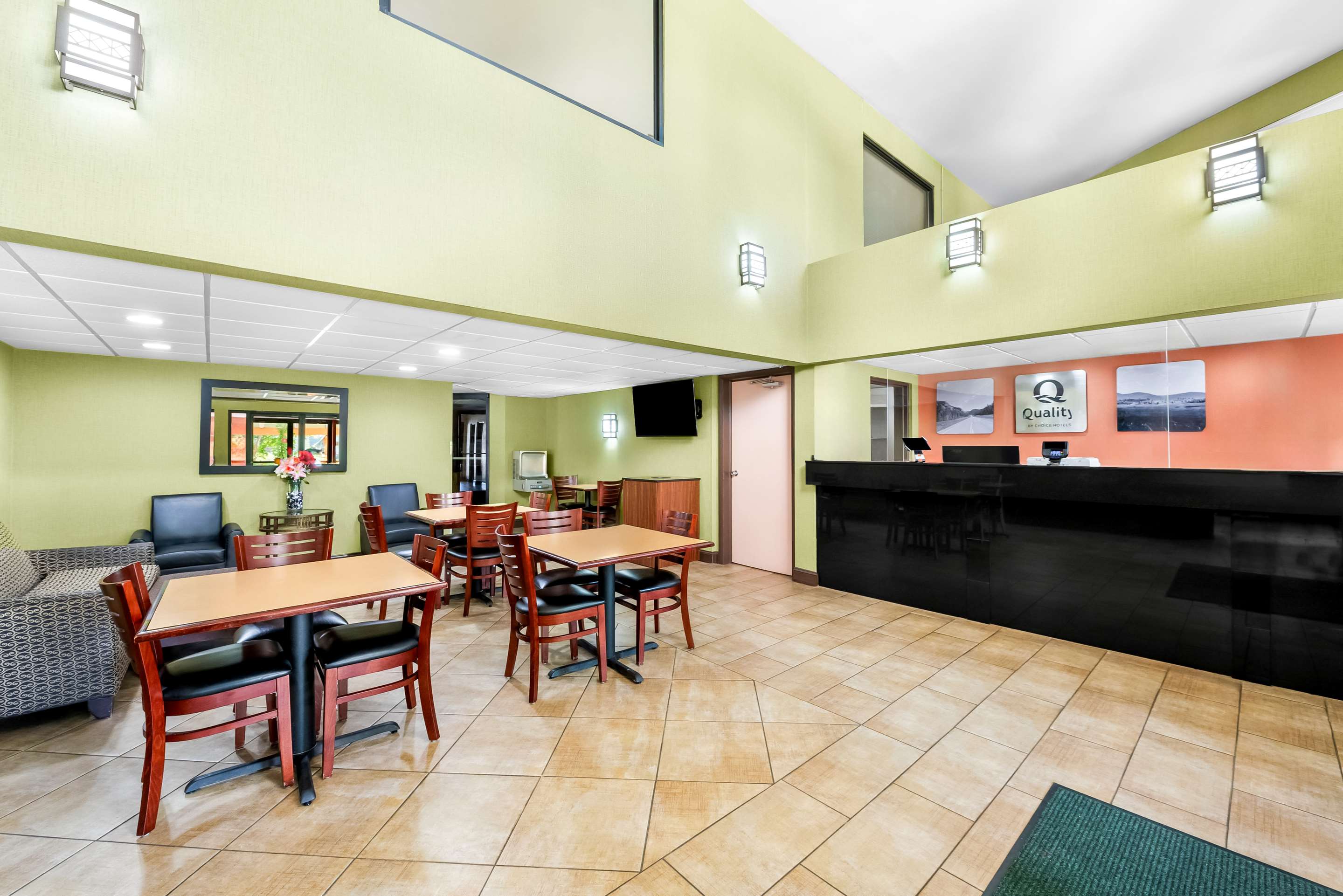 Hotel lobby