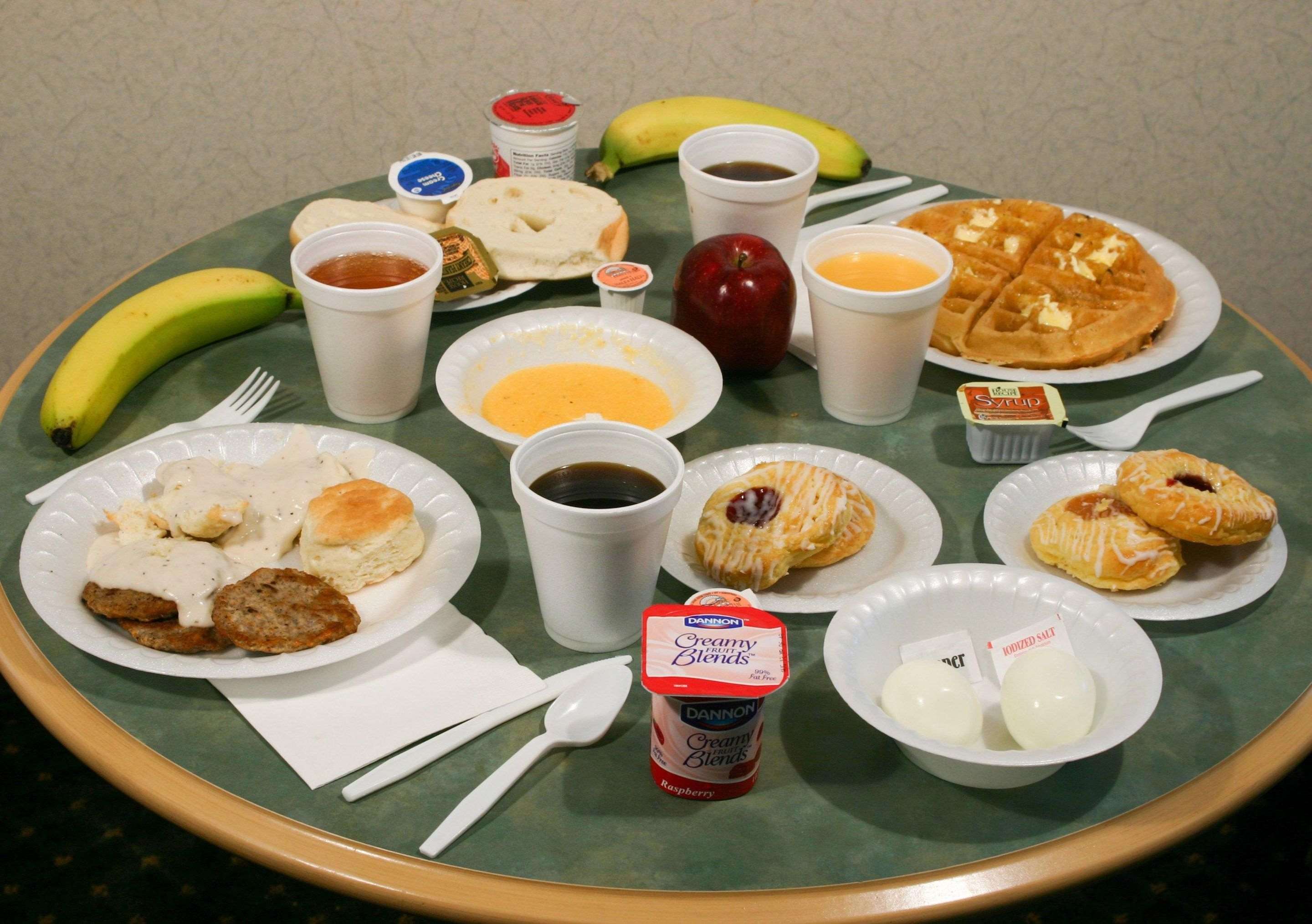 Assorted breakfast items | Quality Inn & Suites Biltmore East