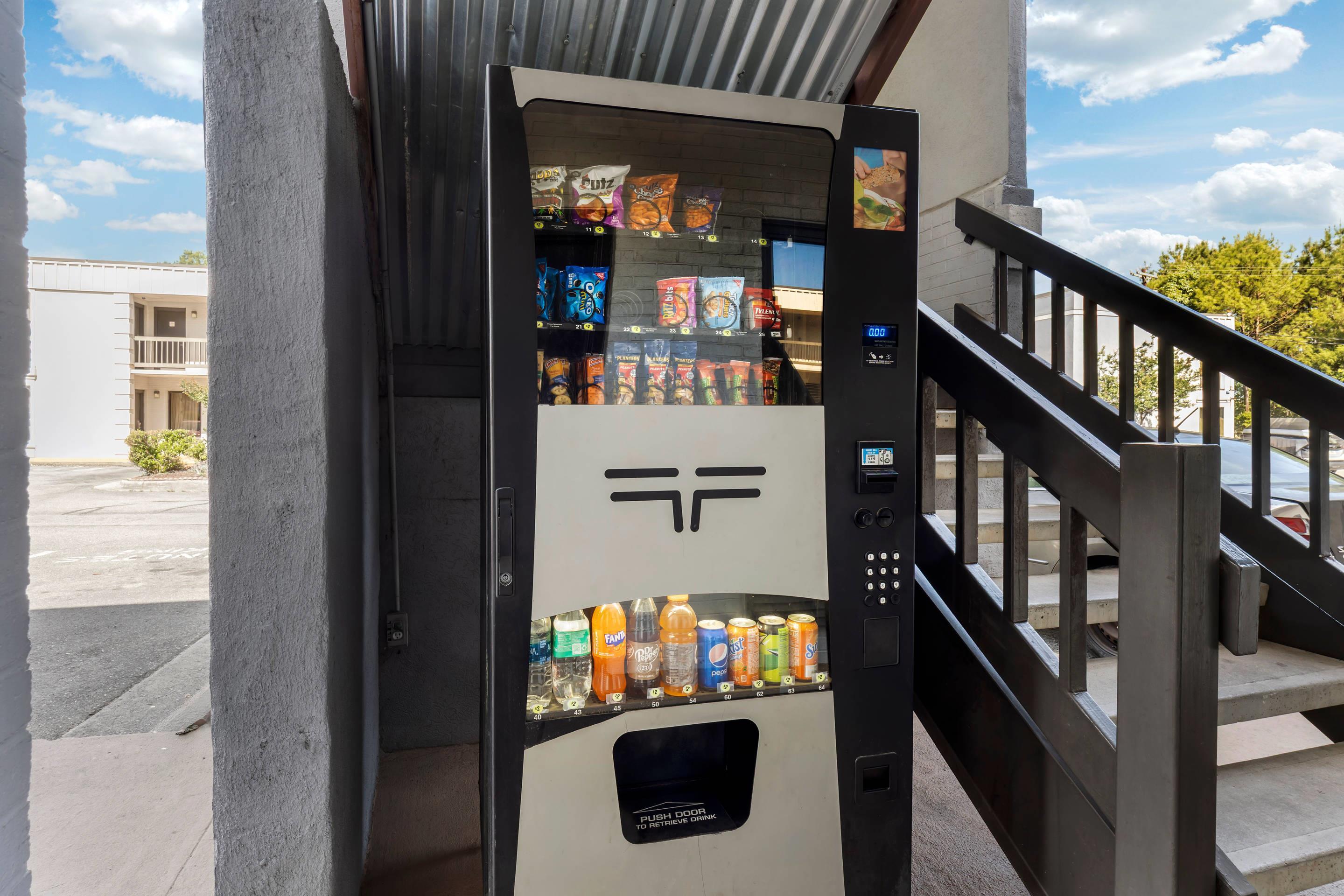 Hotel vending area | Econo Lodge Research Triangle Park