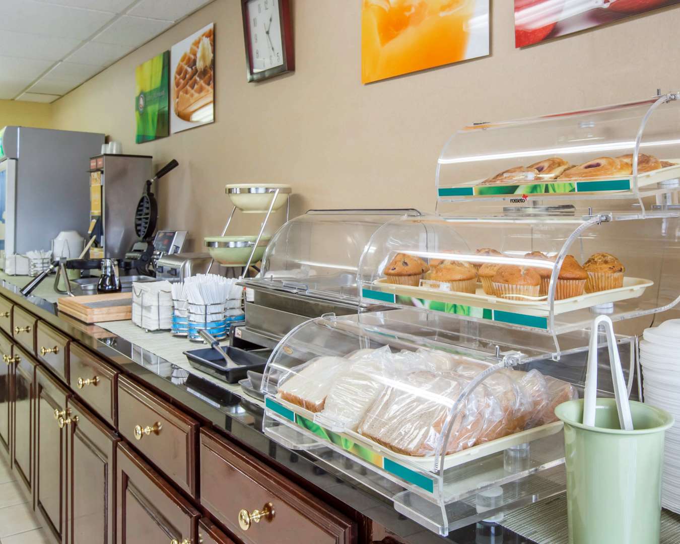 Assorted breakfast items | Quality Inn Reidsville Hwy 29