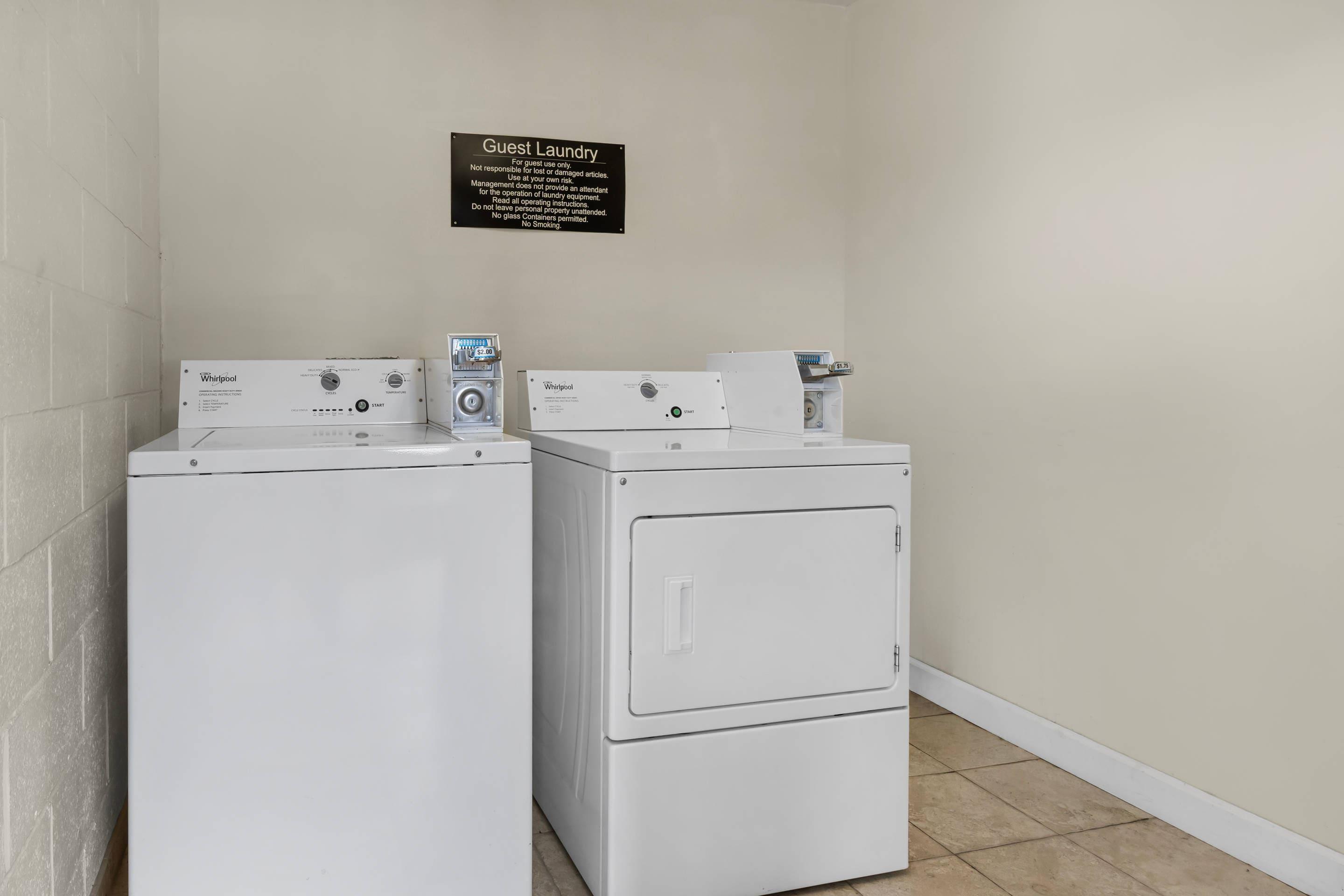 Guest laundry facilities | Quality Inn Kinston Hwy 70