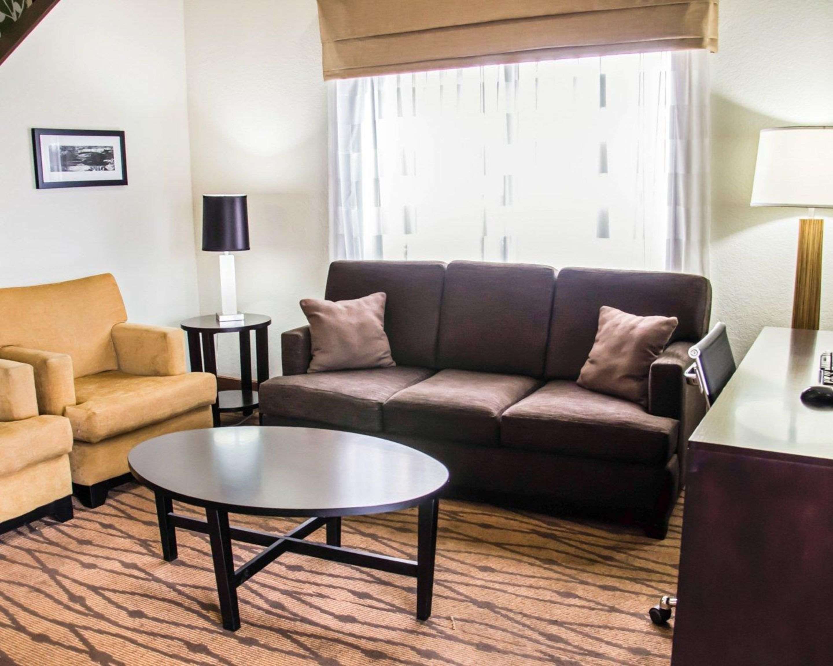 Spacious lobby with sitting area | Sleep Inn Concord / Kannapolis
