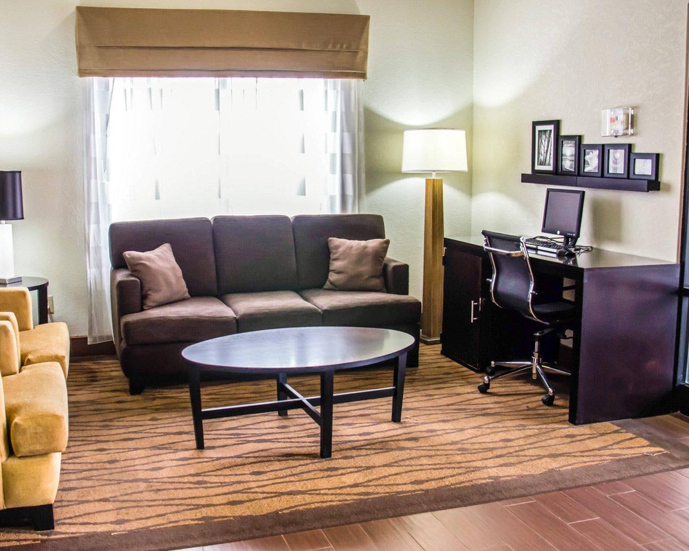 Lobby with sitting area
