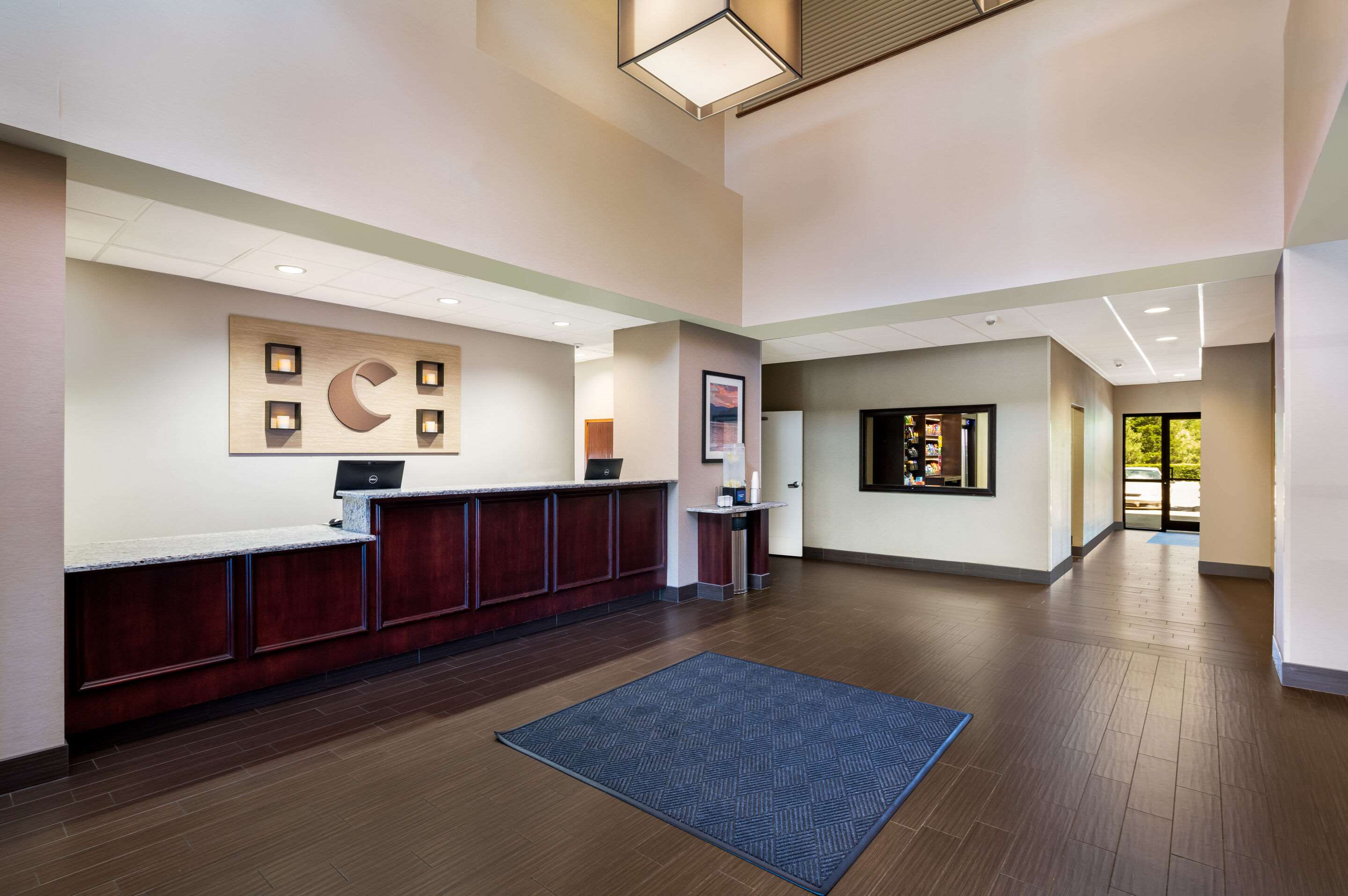 Hotel lobby