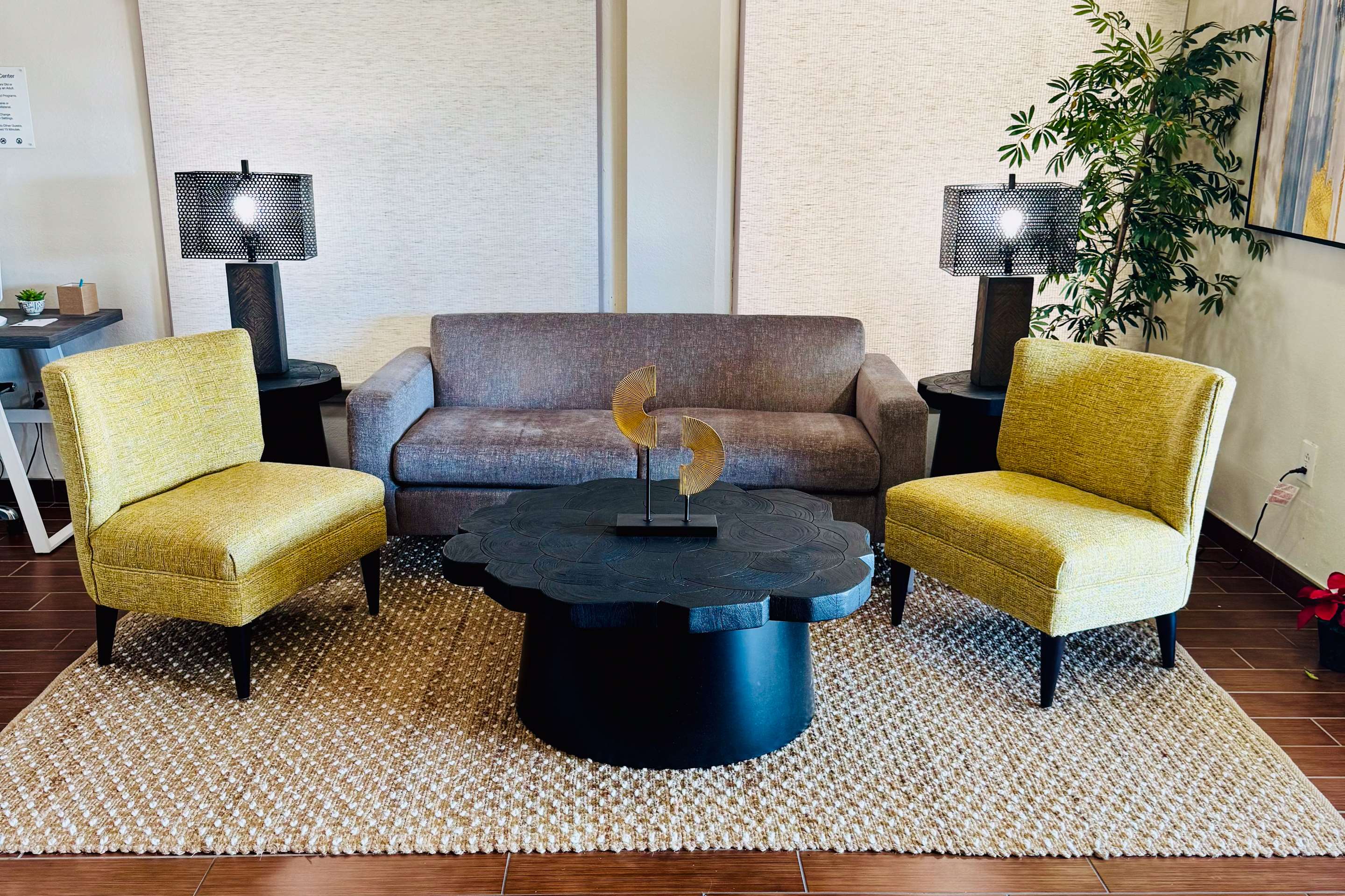Lobby with sitting area | Sleep Inn & Suites Albemarle