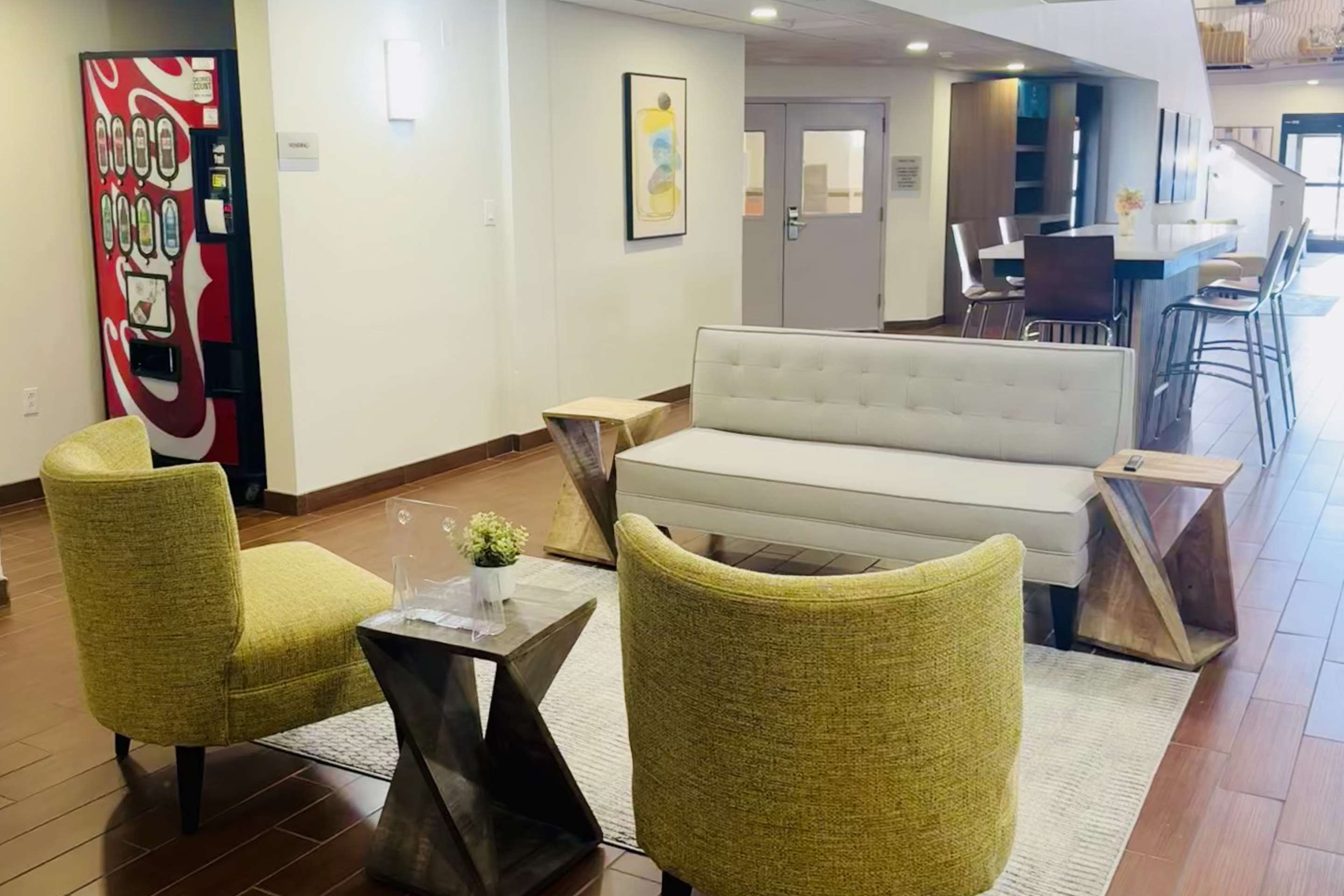 Lobby with sitting area | Sleep Inn & Suites Albemarle