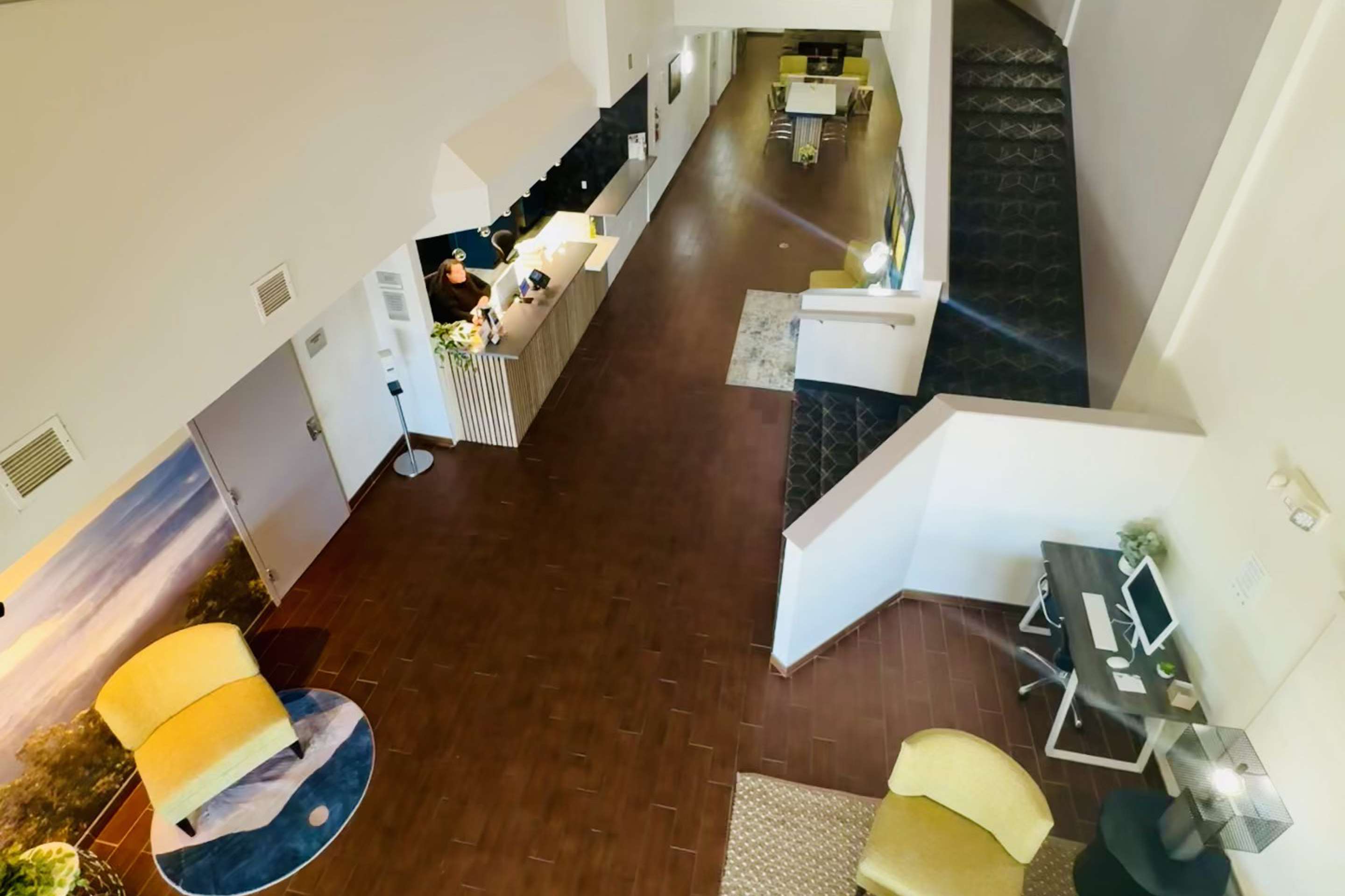 Lobby with sitting area | Sleep Inn & Suites Albemarle
