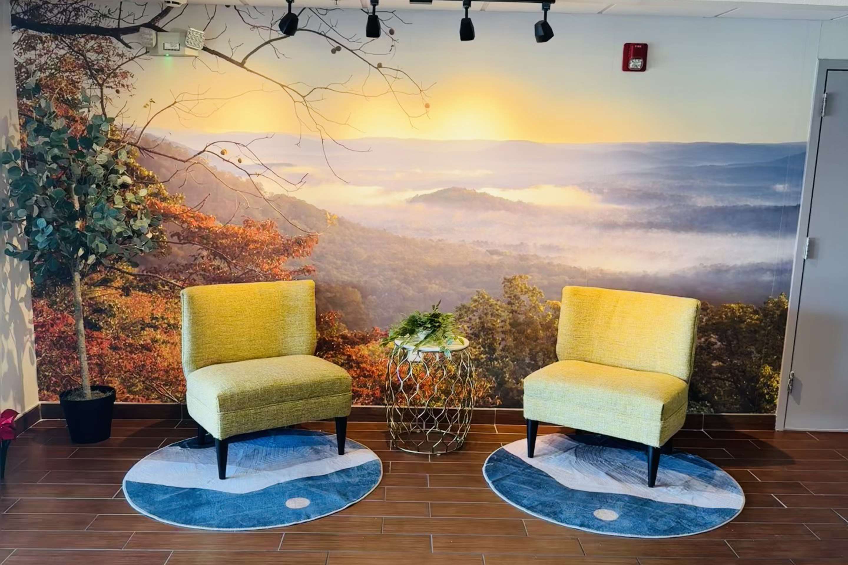 Lobby with sitting area | Sleep Inn & Suites Albemarle