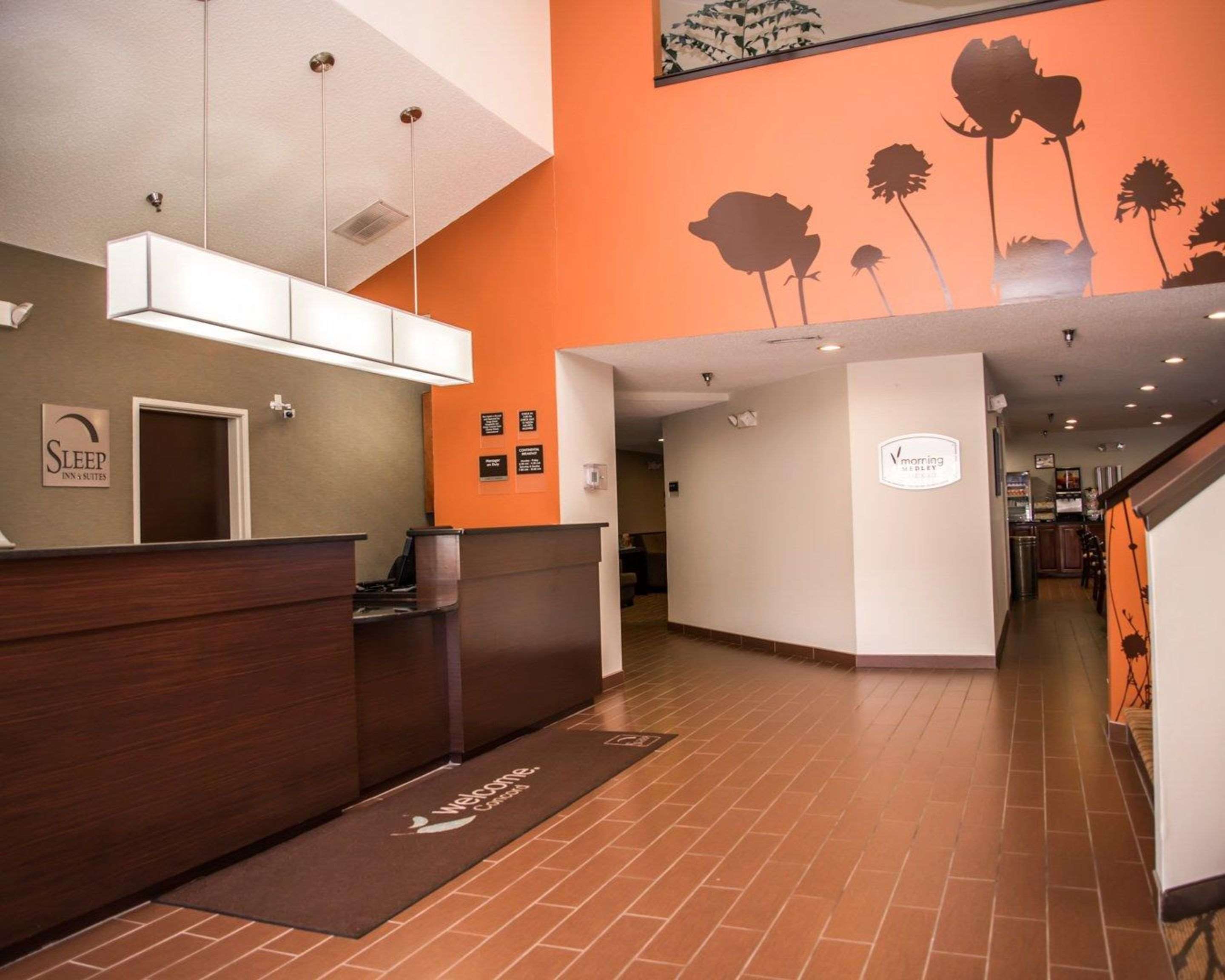 Hotel lobby | Sleep Inn & Suites at Concord Mills