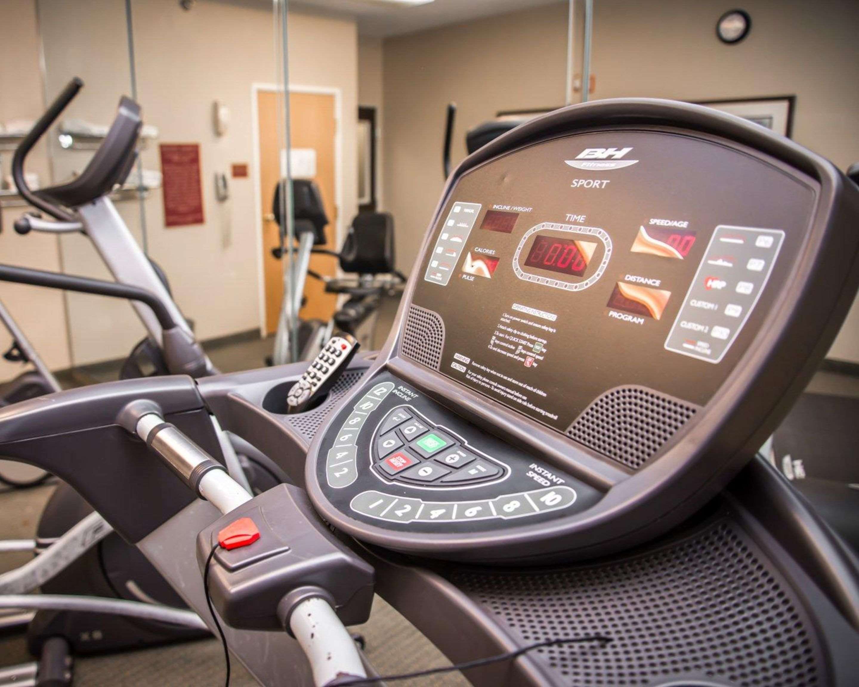 Fitness center with cardio equipment | Sleep Inn & Suites at Concord Mills