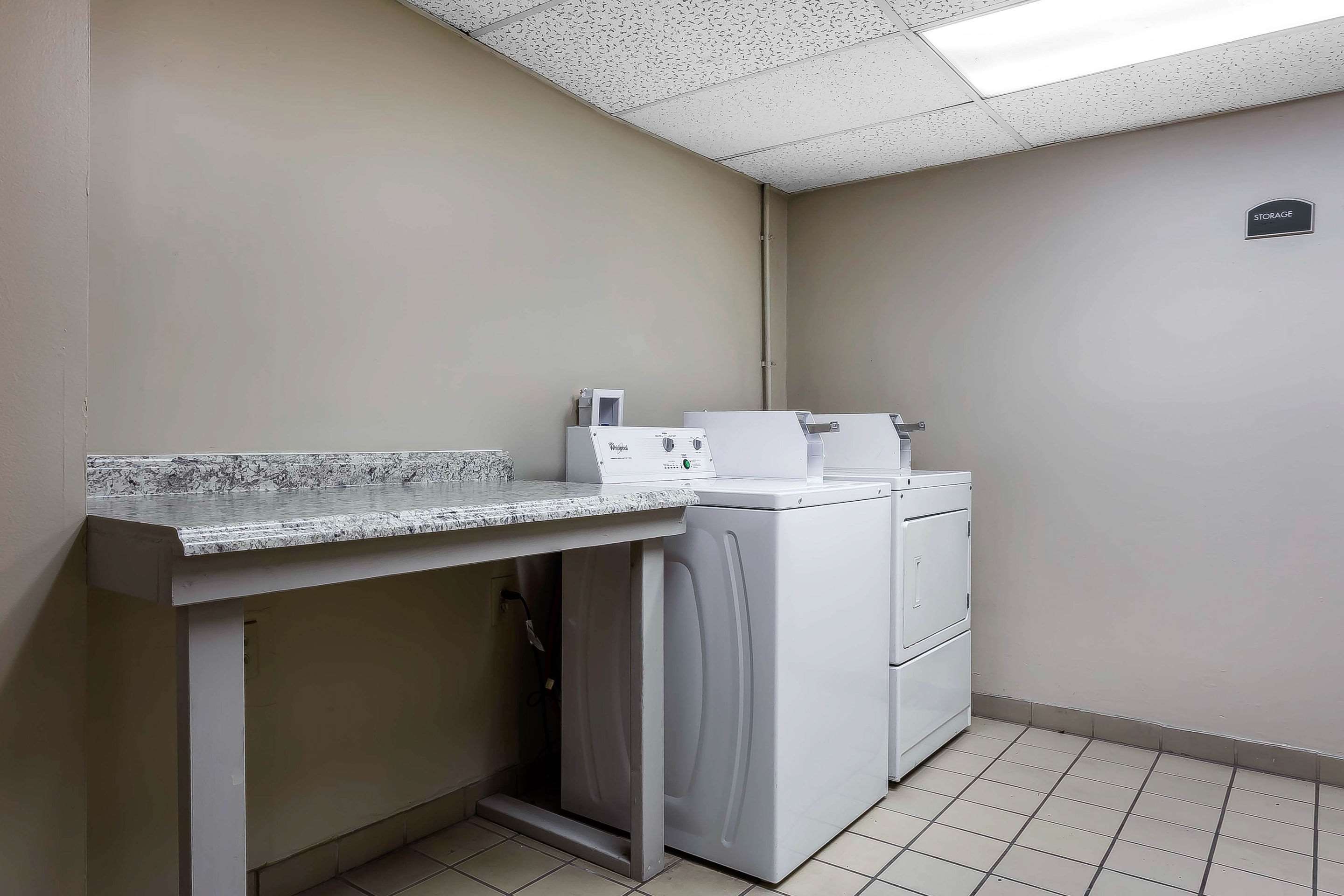Guest laundry facilities