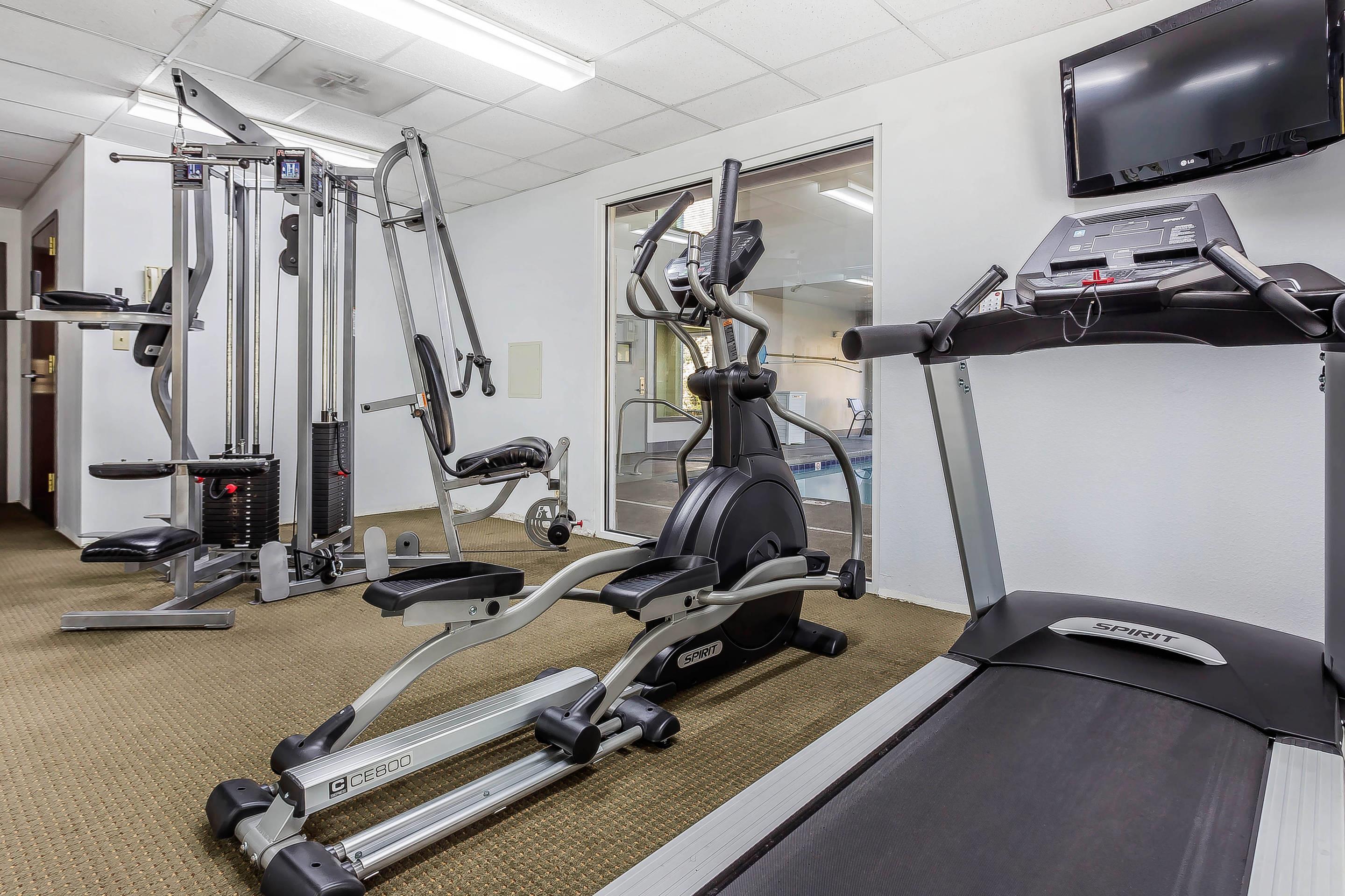 Exercise room | Quality Suites Pineville - Charlotte