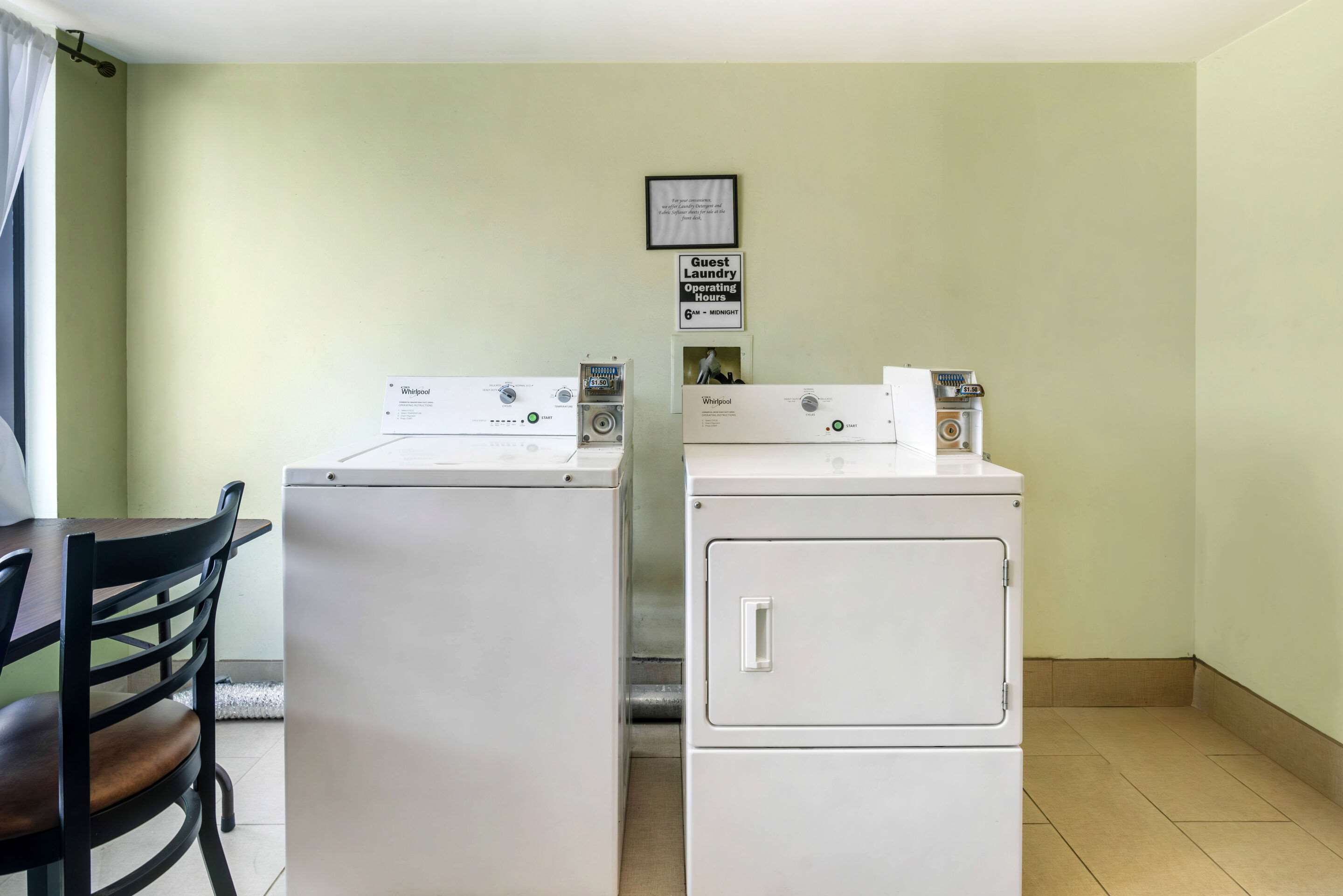 Guest laundry facilities | Comfort Suites Wilmington near Downtown