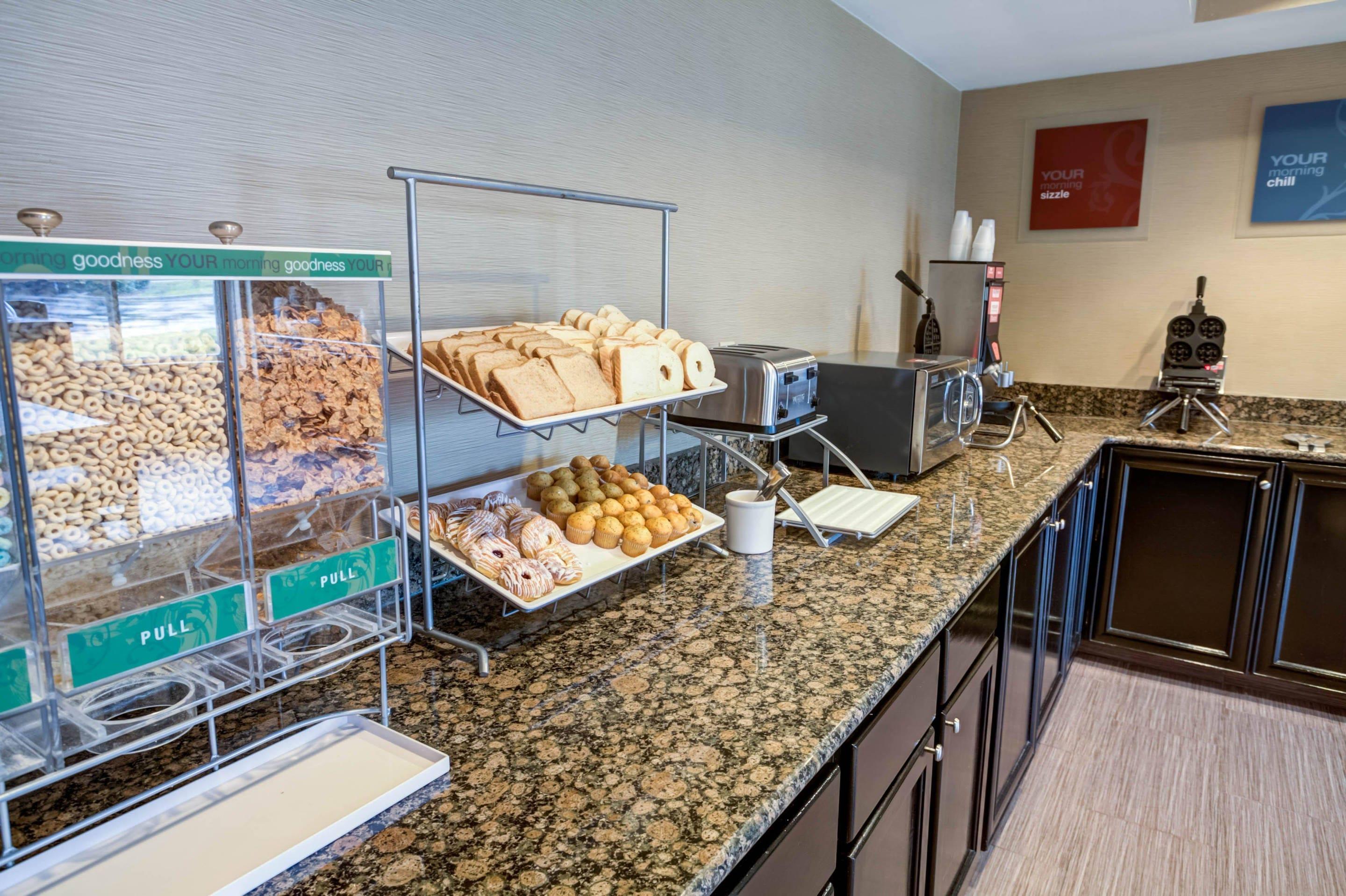 Breakfast counter | Comfort Suites Concord Mills