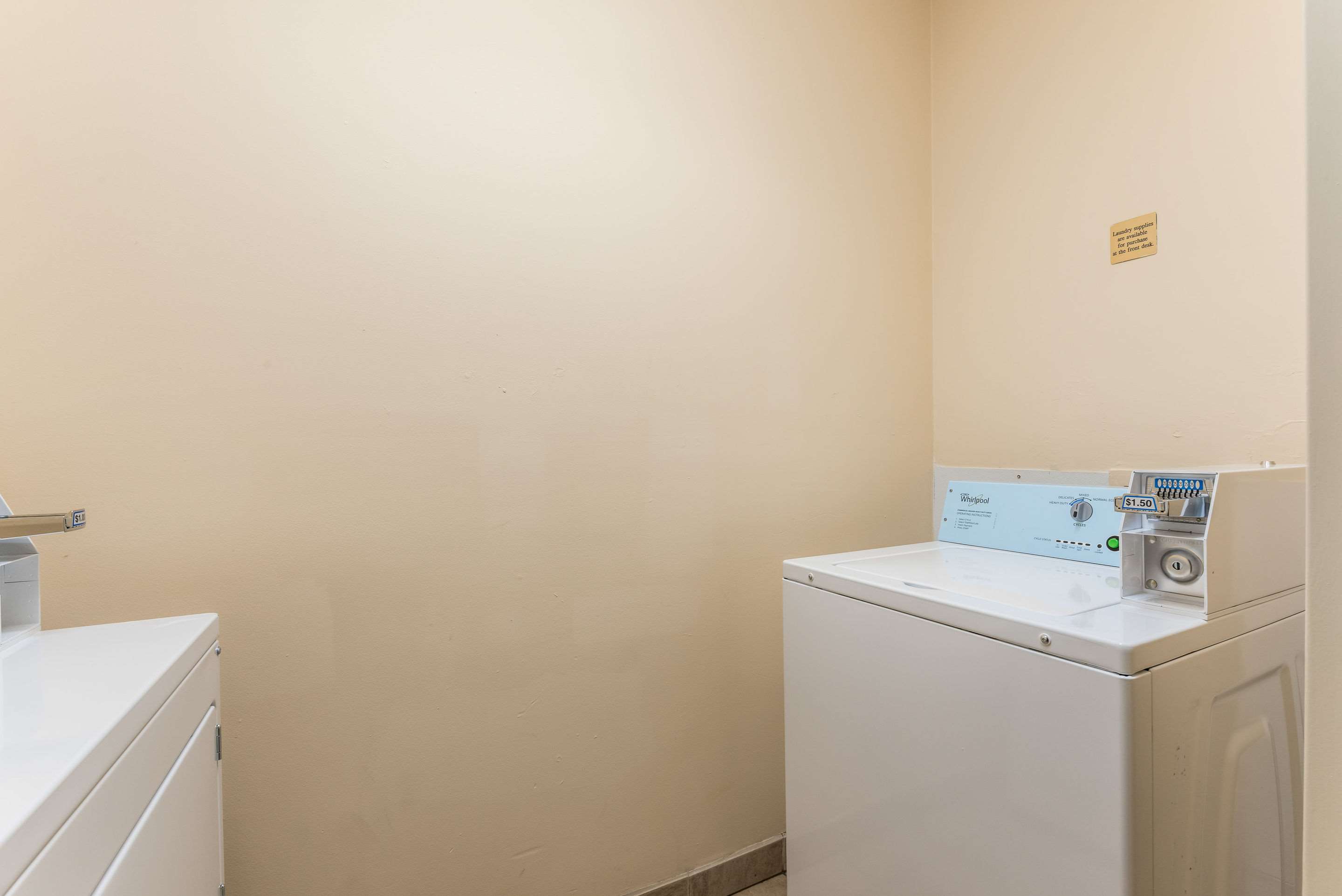 Guest laundry facilities