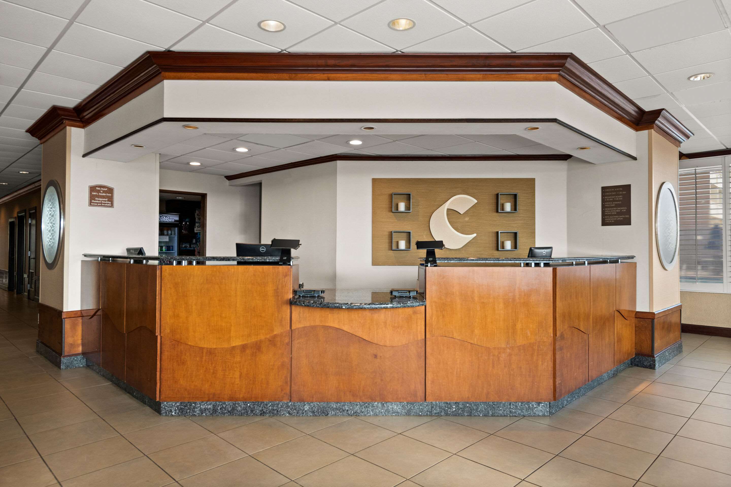 Front desk