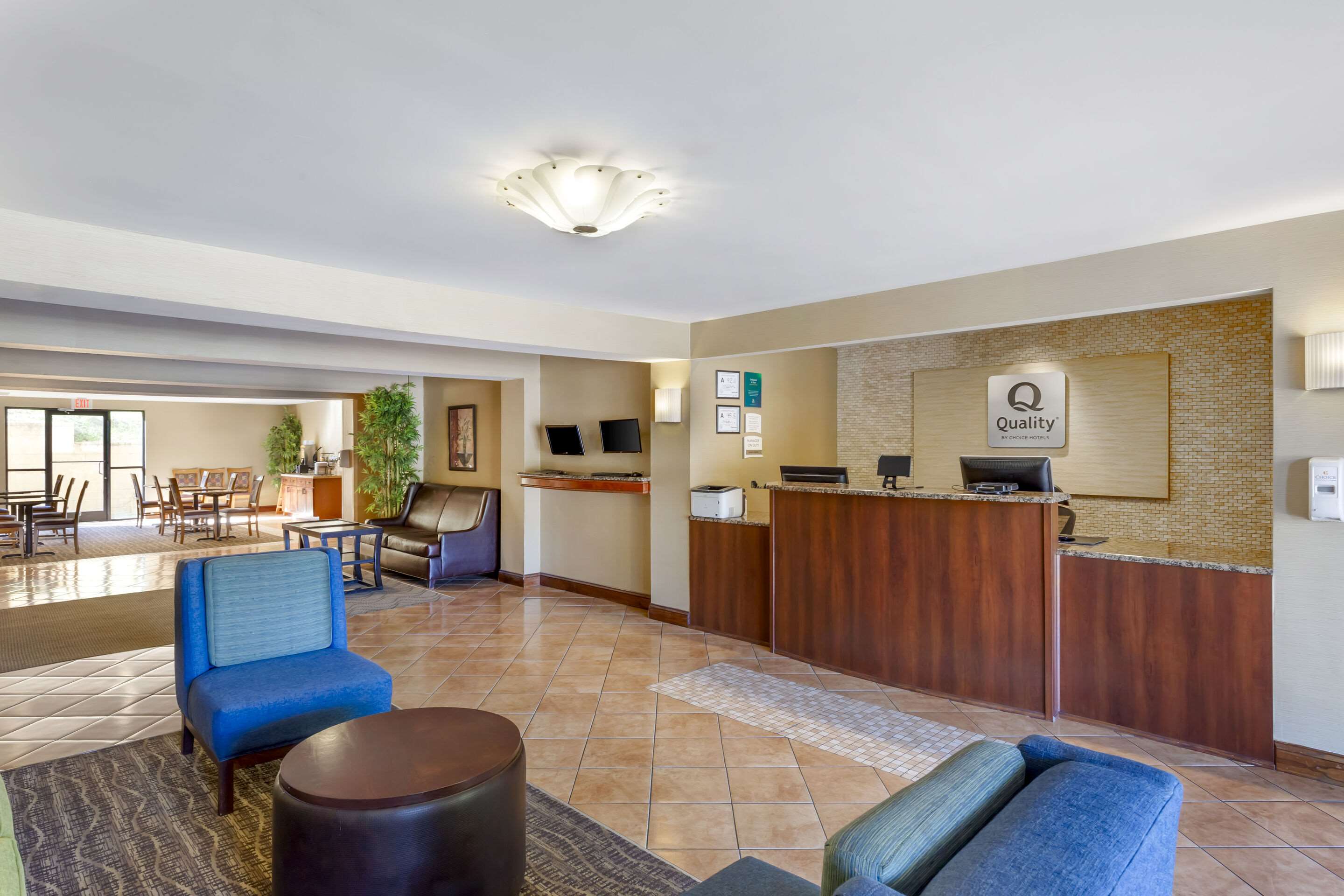 Hotel lobby | Quality Inn Raleigh Downtown