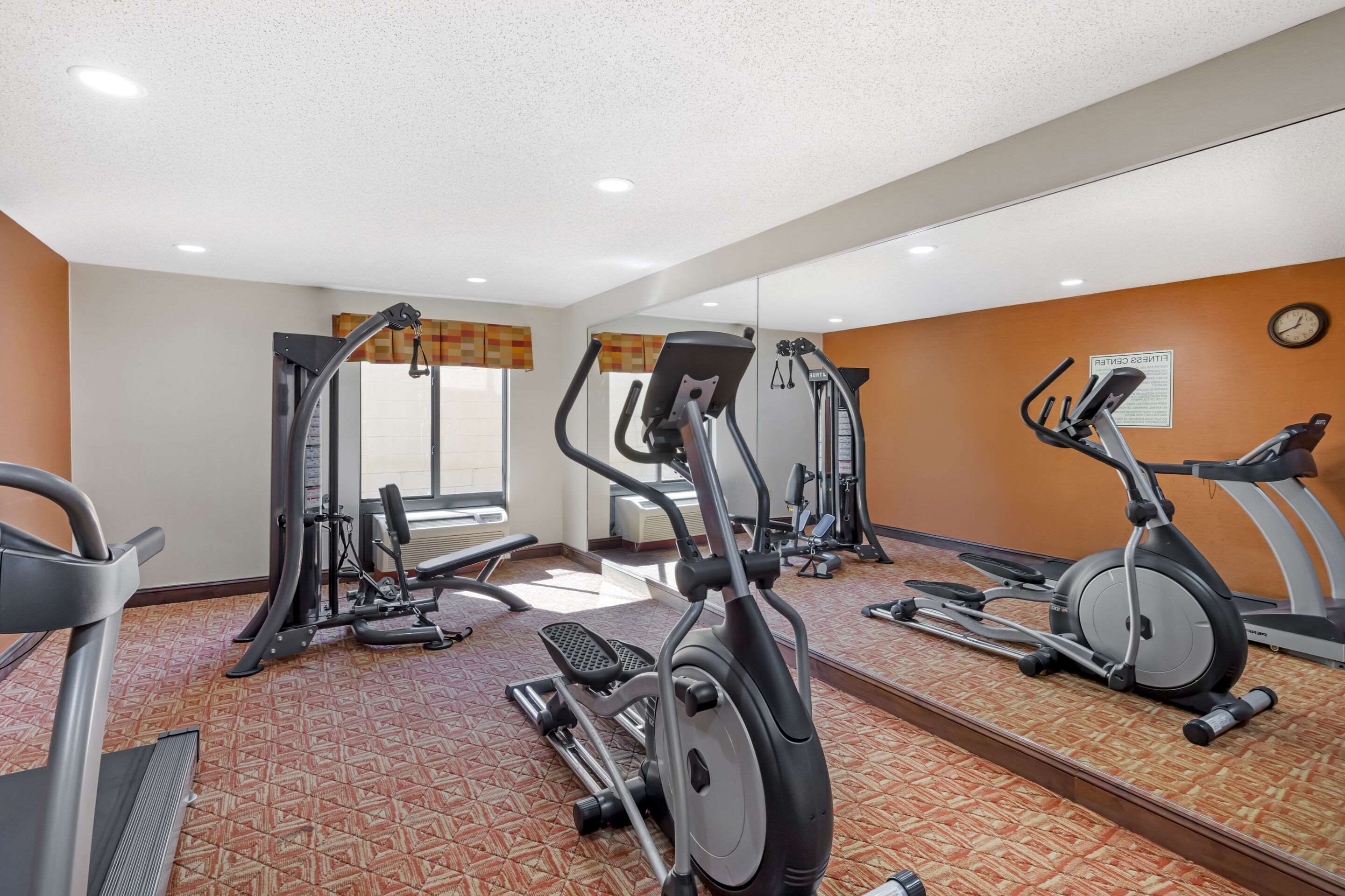 Fitness center | Quality Inn Raleigh Downtown