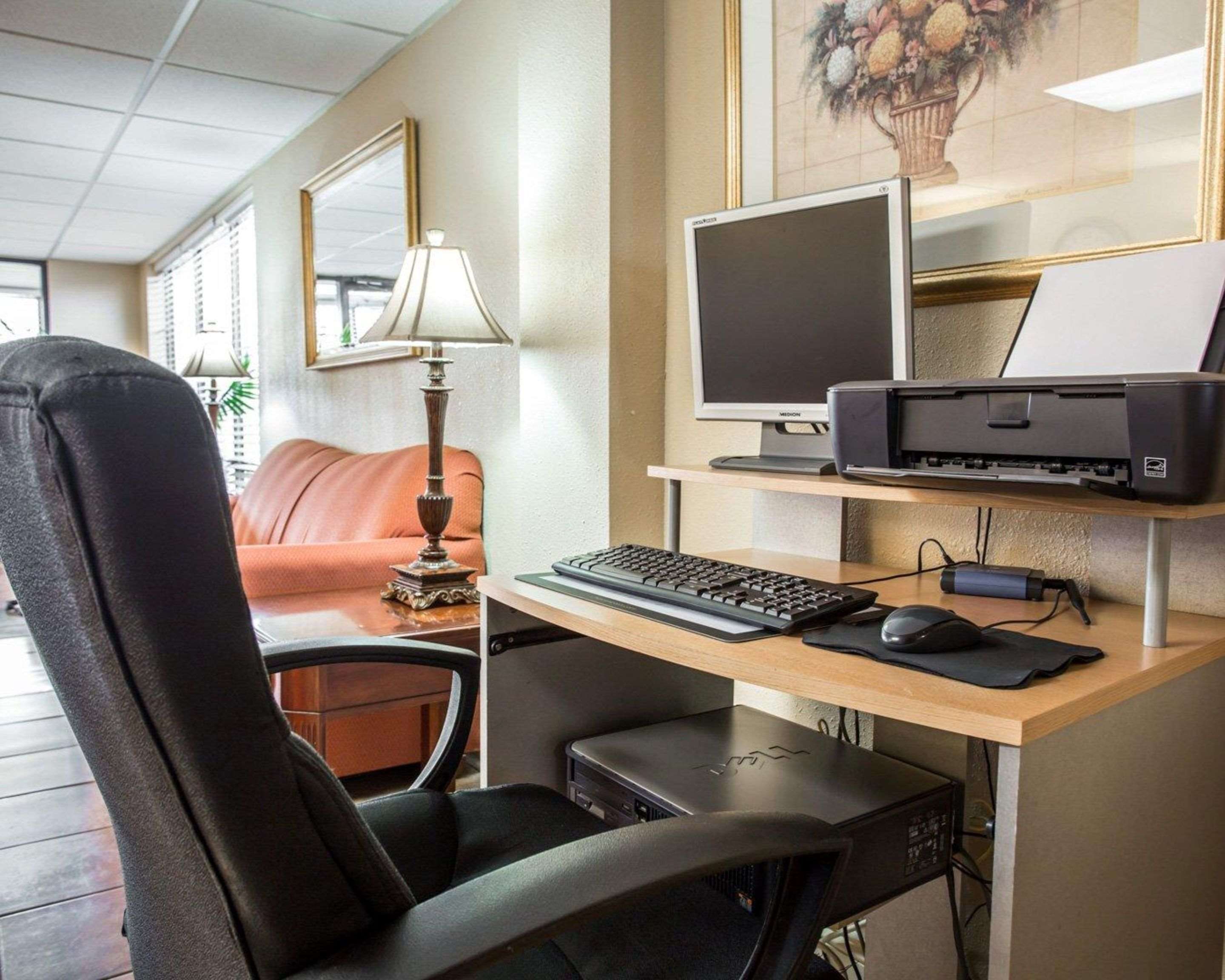 Business center with free wireless Internet access | Quality Inn & Suites Monroe