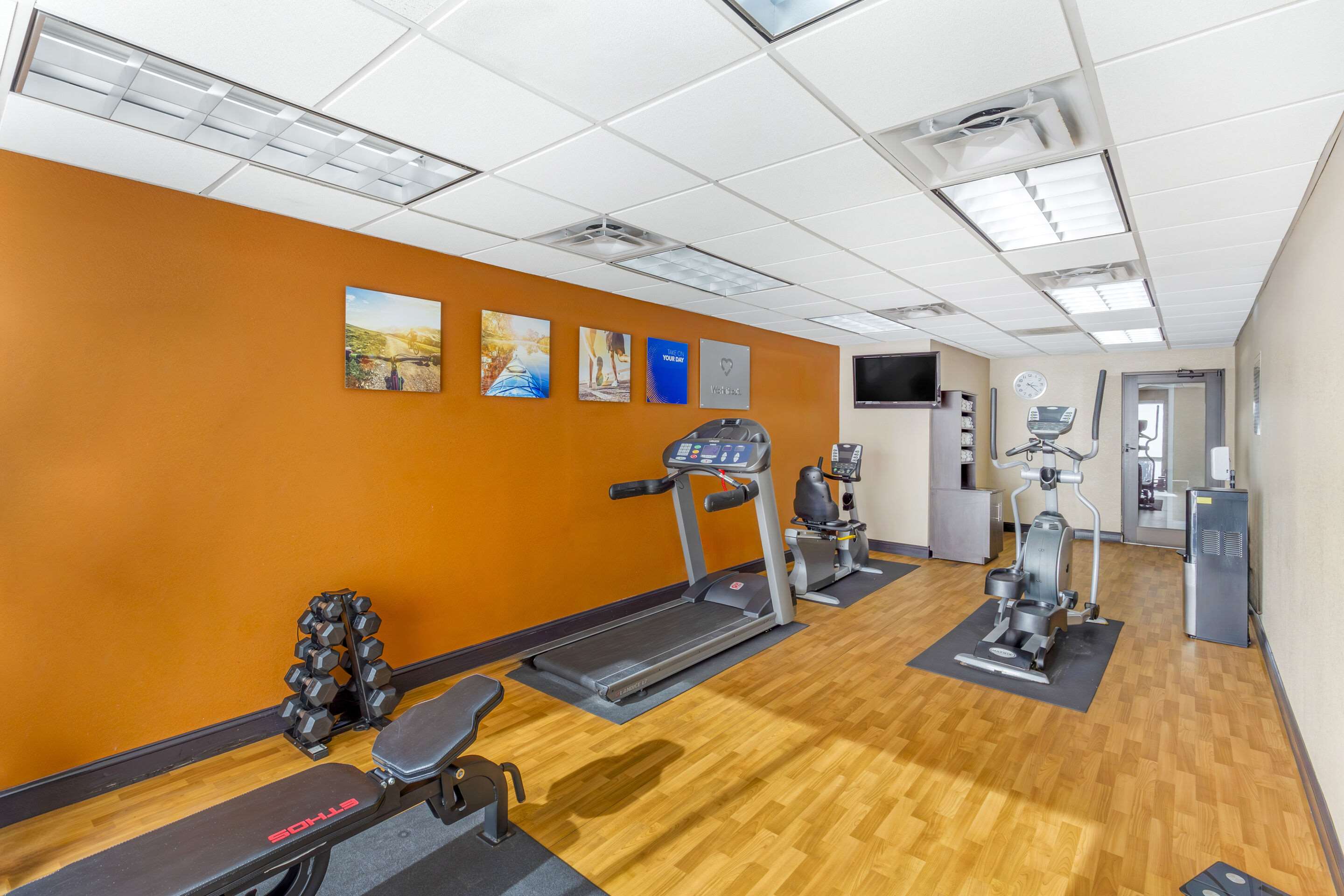 Exercise room | Comfort Suites Wilson I-95