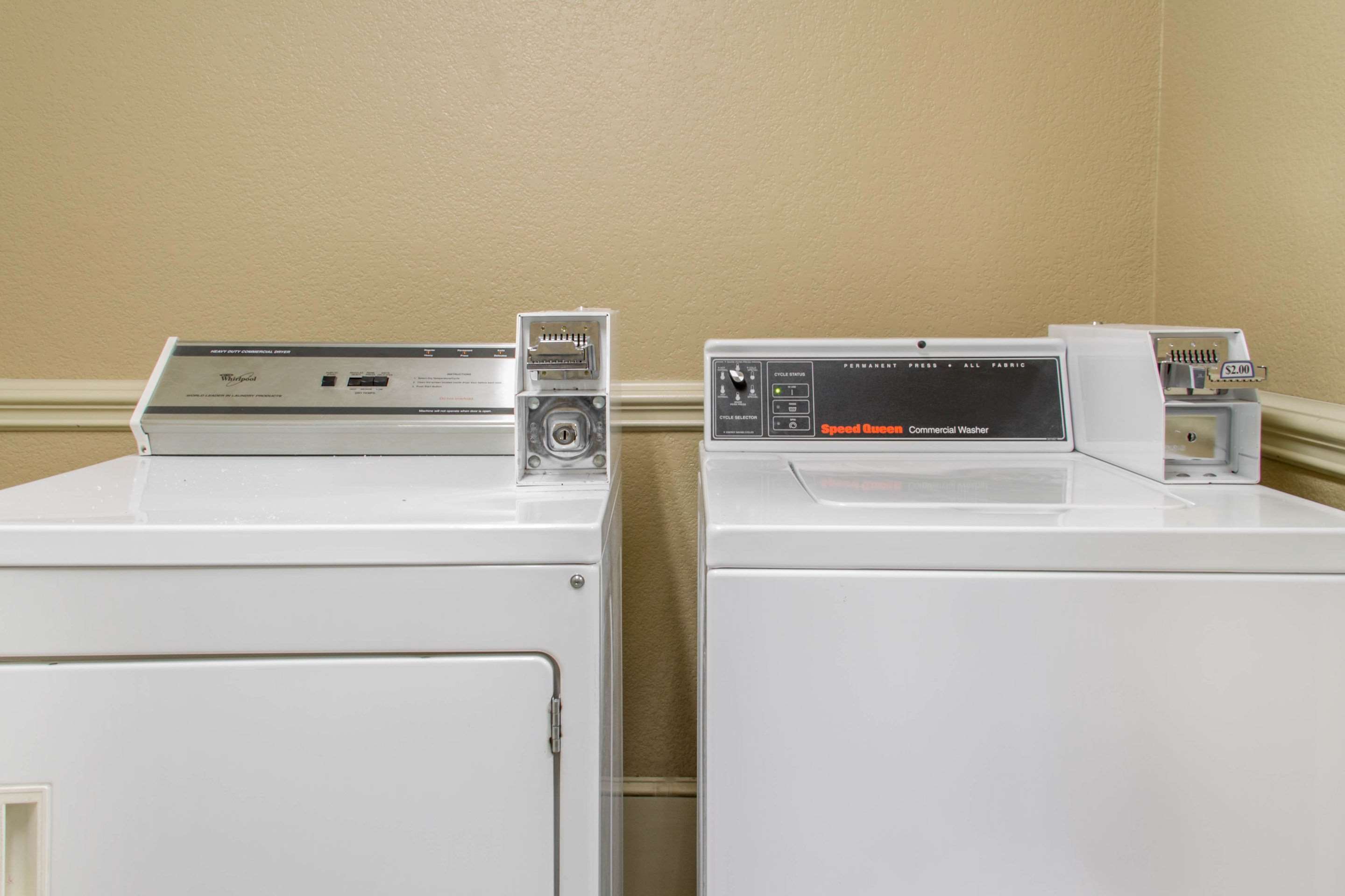 Guest laundry facilities