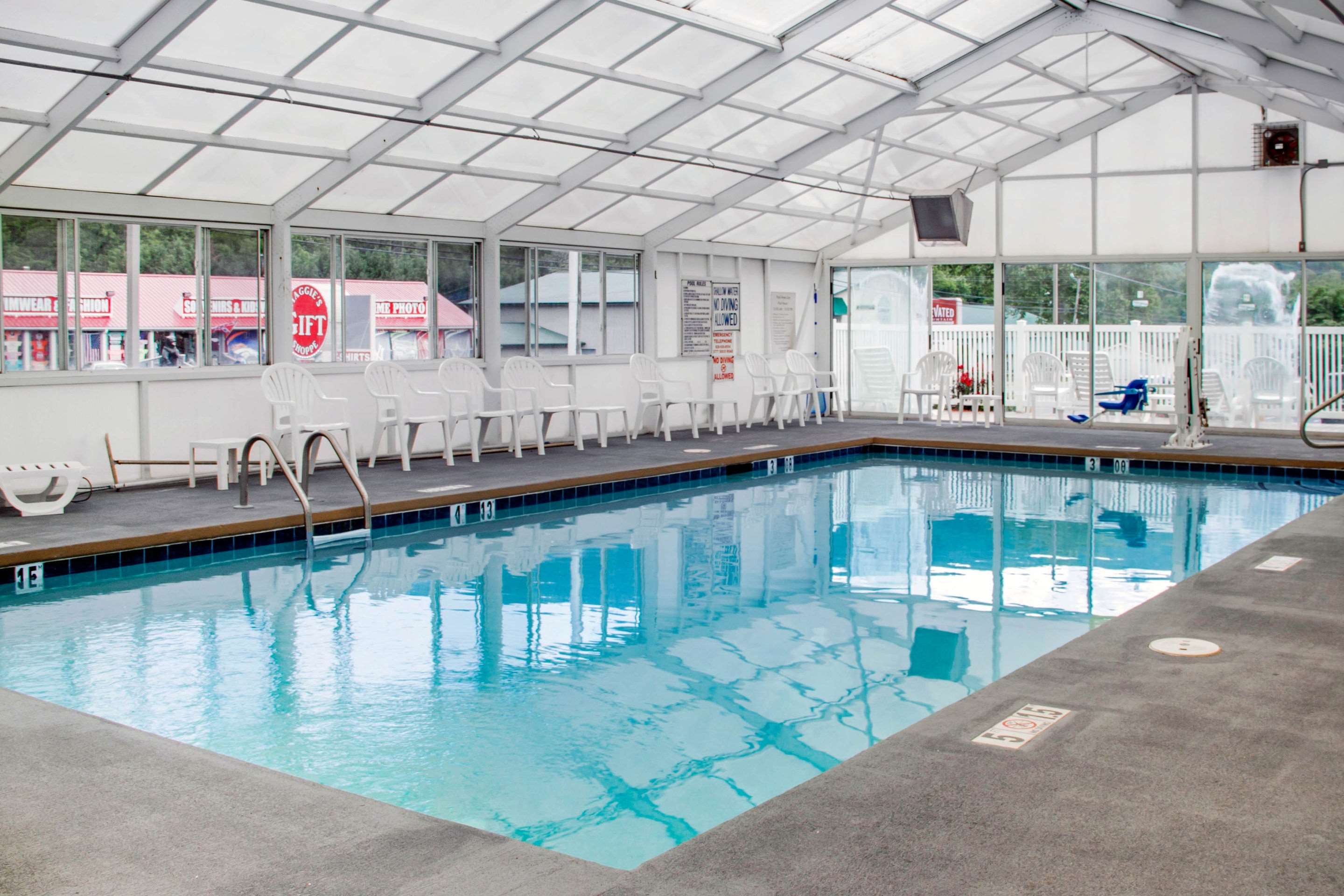 Indoor heated pool