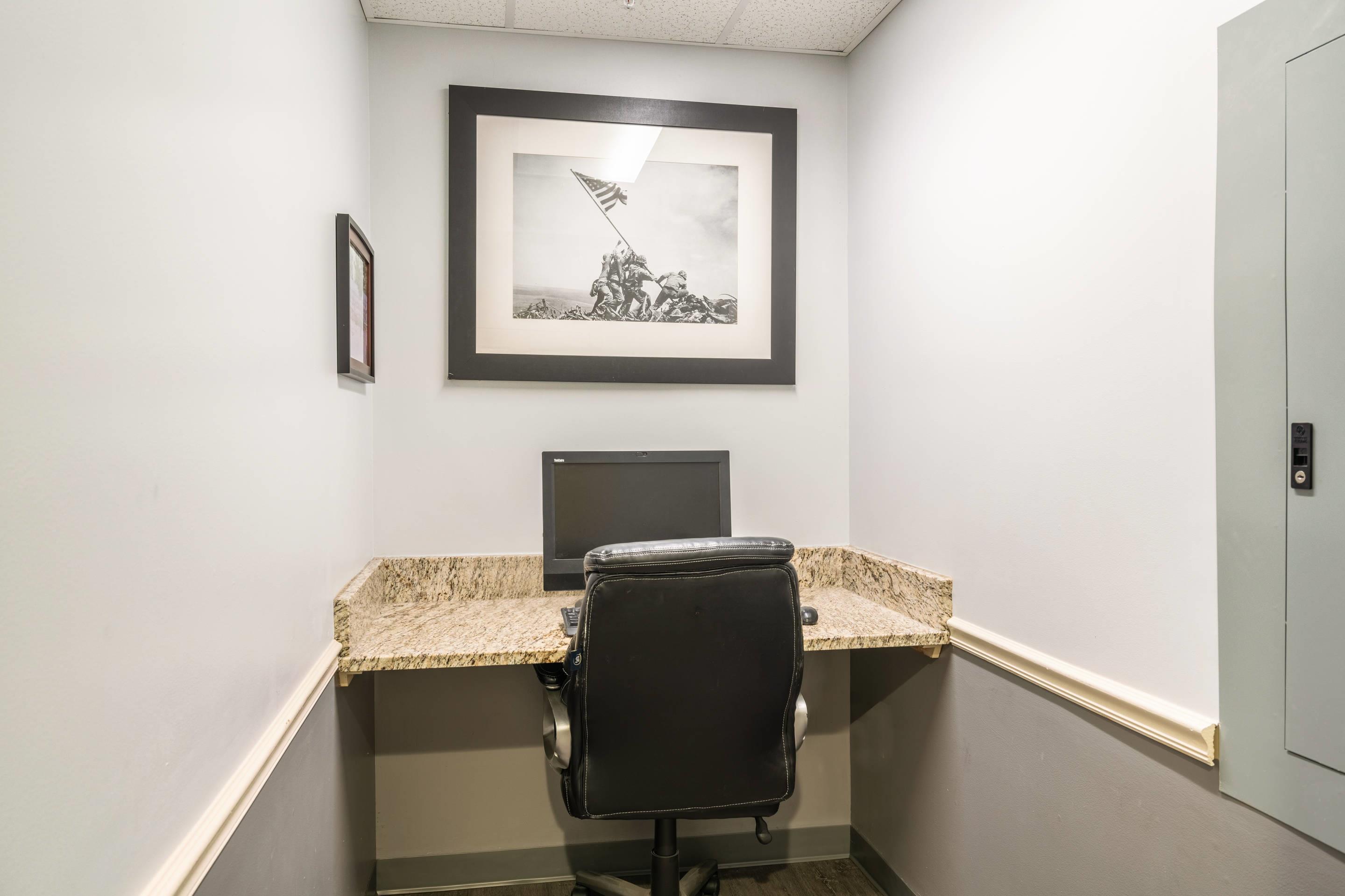 Business center | Suburban Studios Near Camp Lejeune