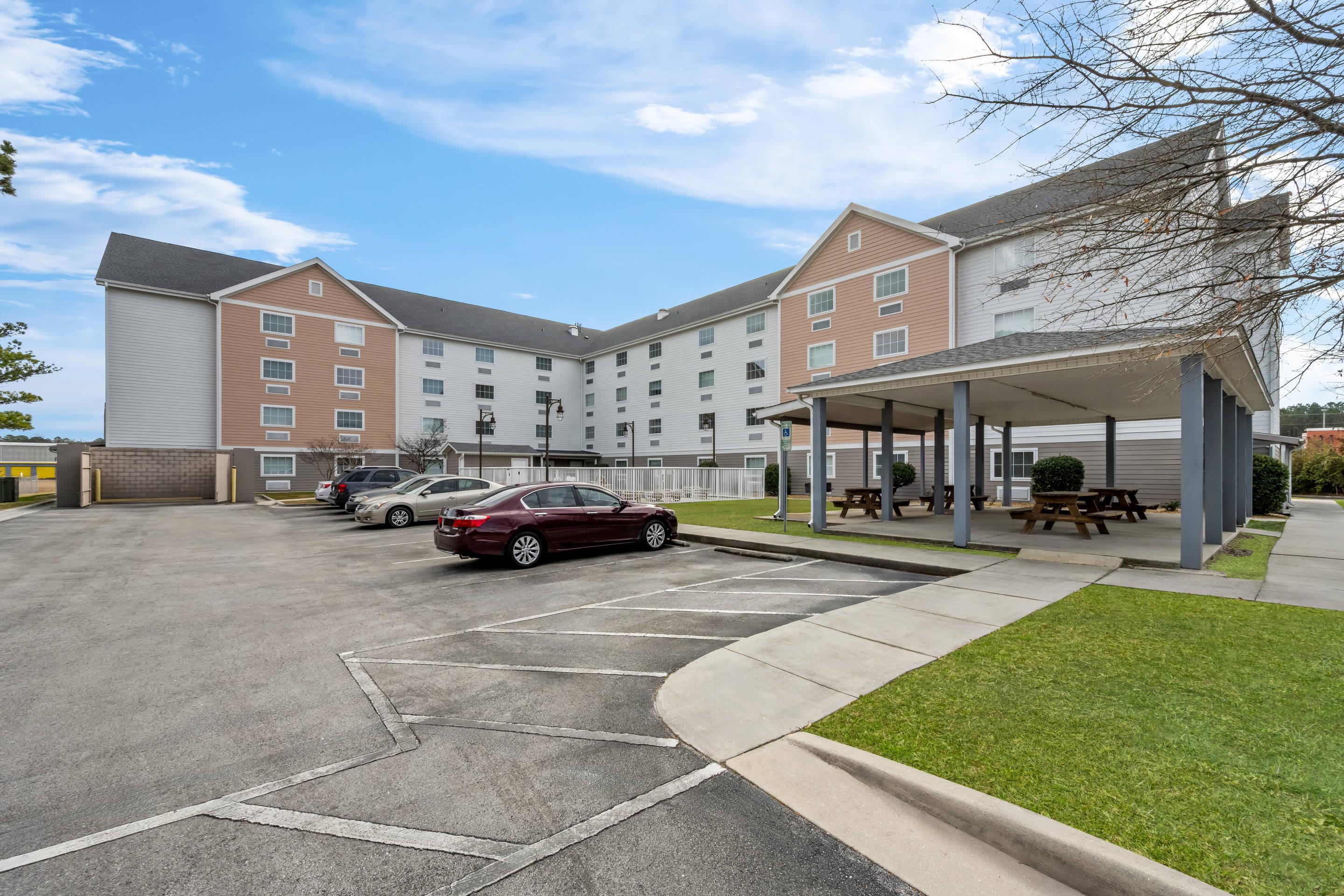 Hotel exterior | Suburban Studios Near Camp Lejeune