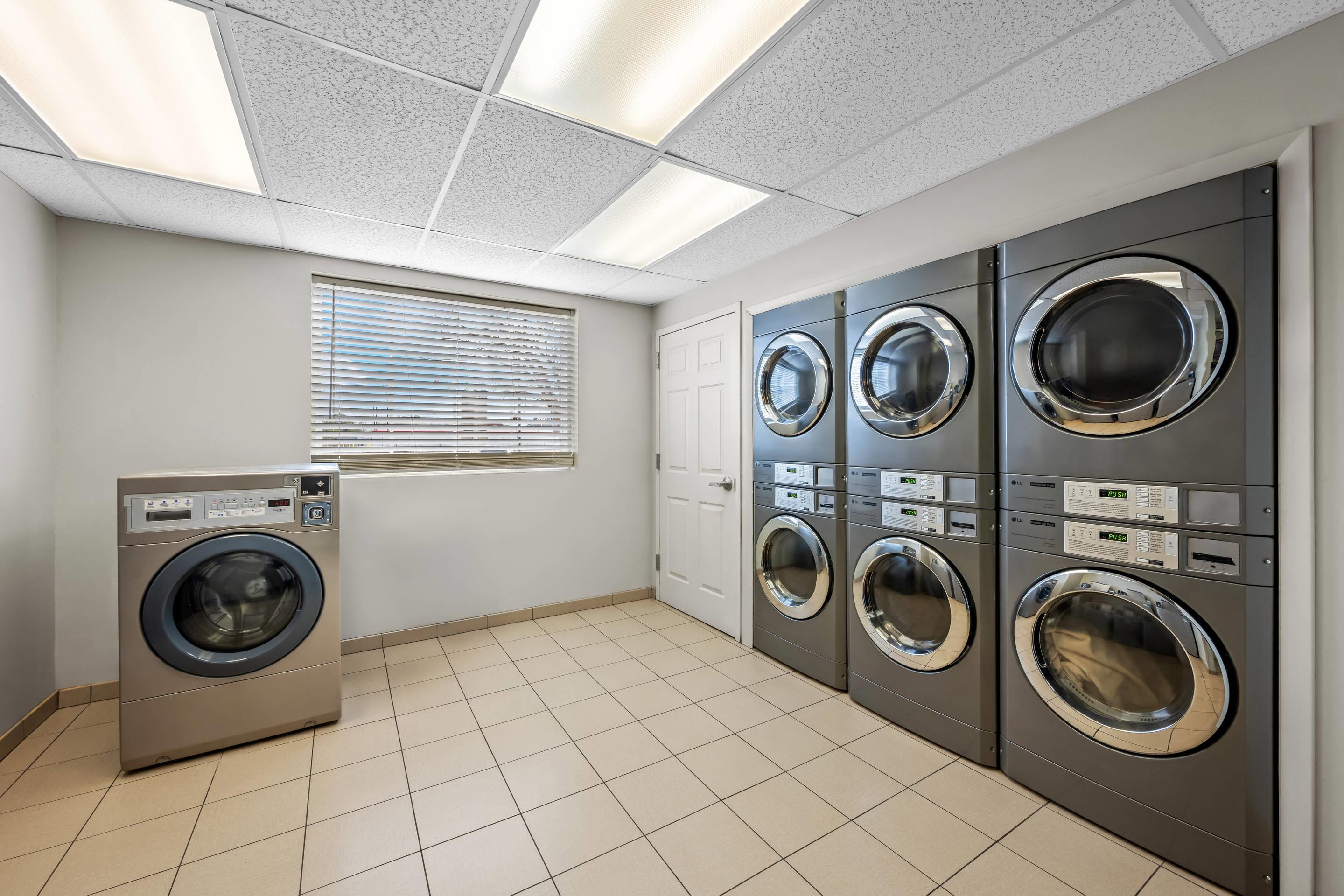 Guest laundry facilities | Suburban Studios Near Camp Lejeune