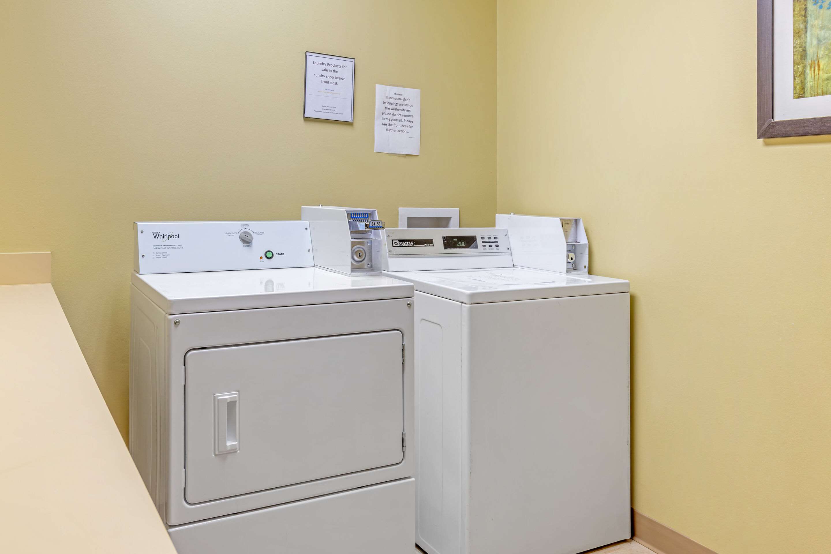 Guest laundry facilities | Comfort Suites Whitsett - Greensboro East
