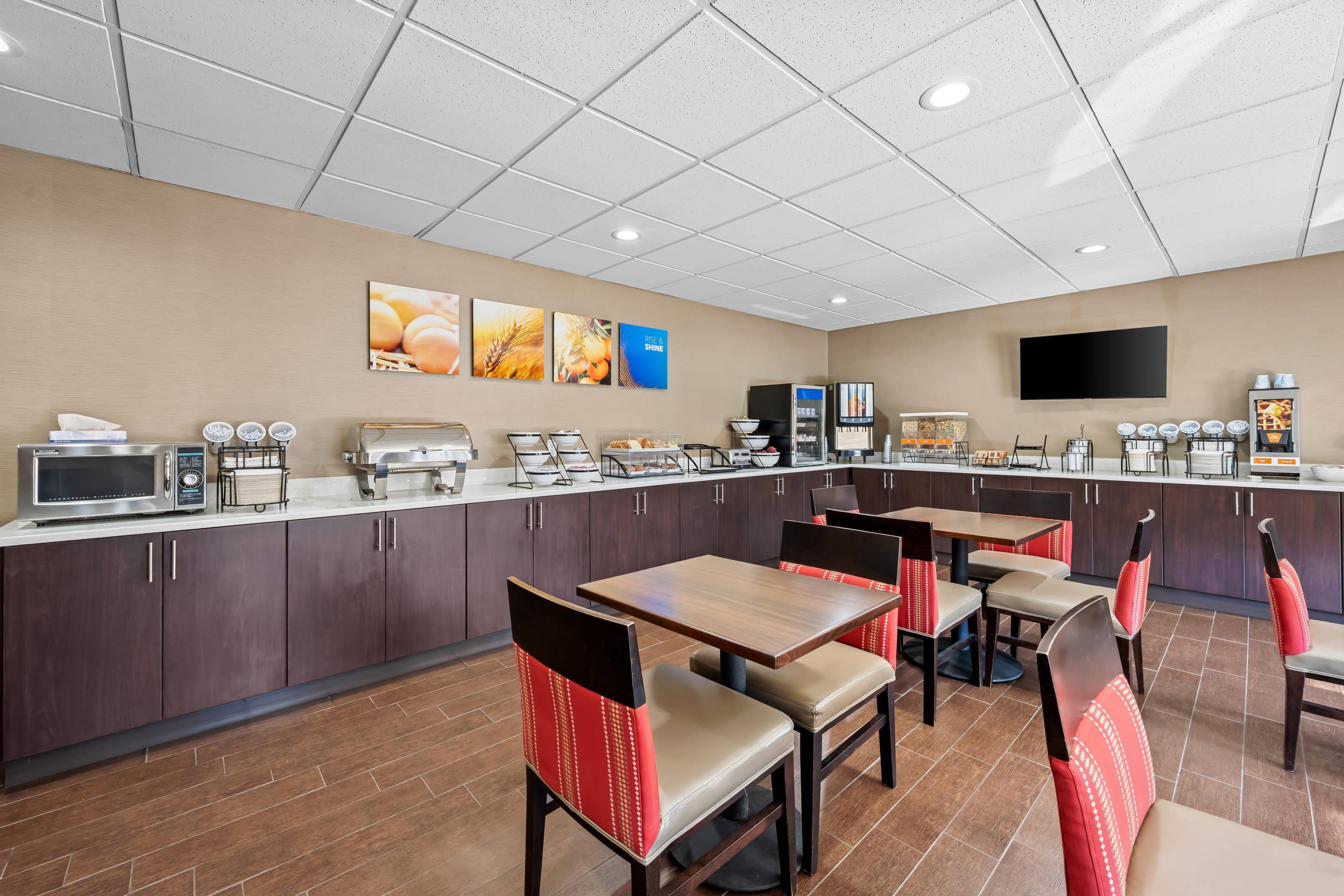 Breakfast area