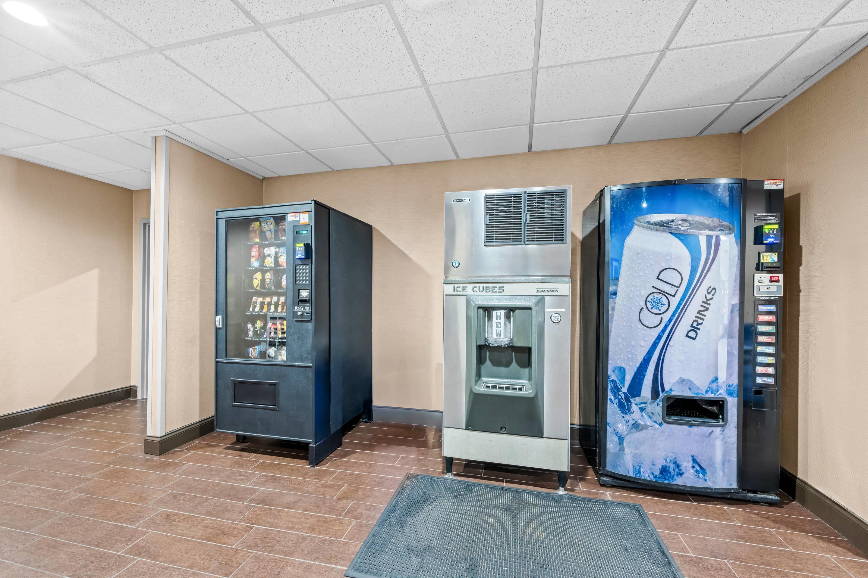 Hotel vending area
