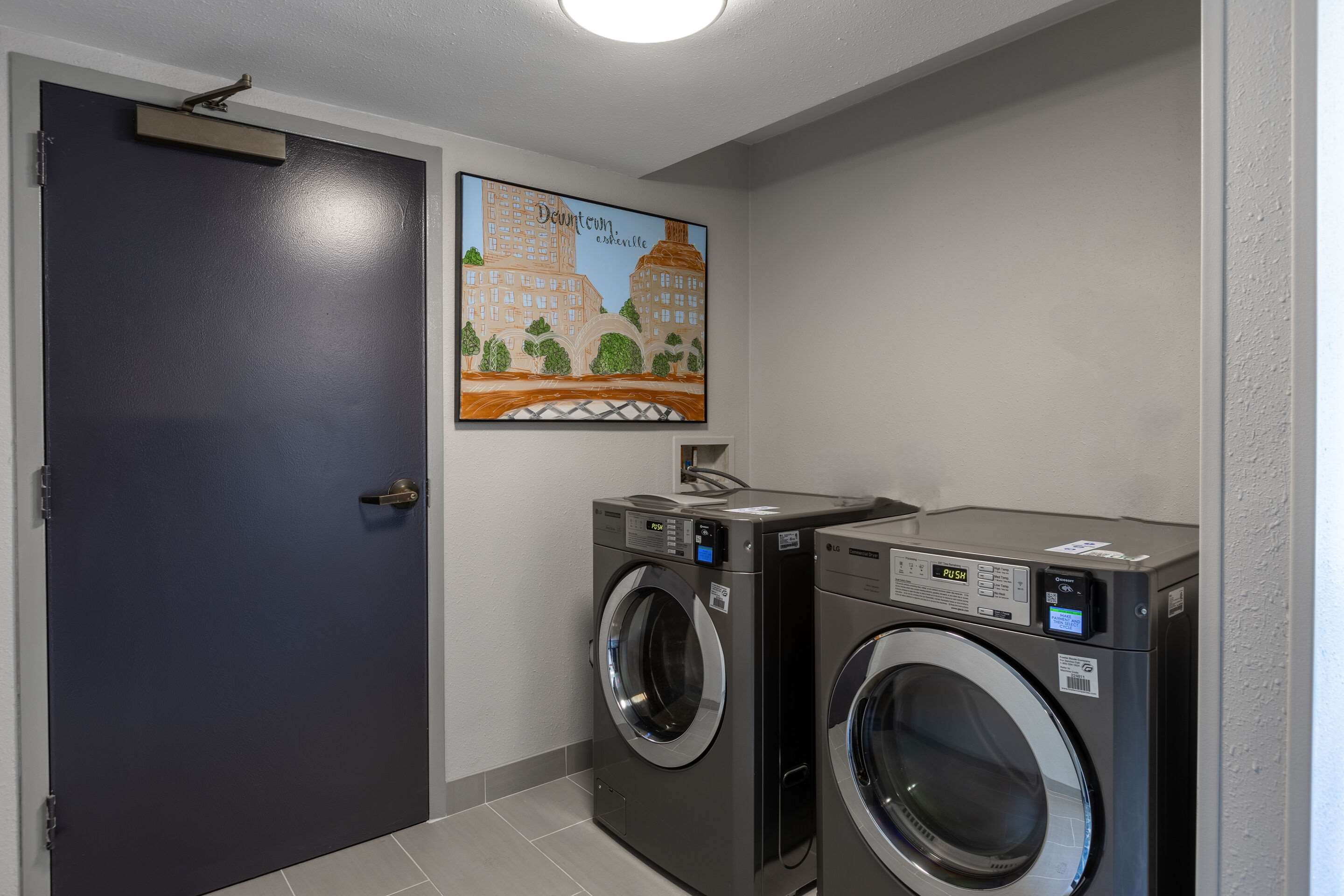 Guest laundry facilities