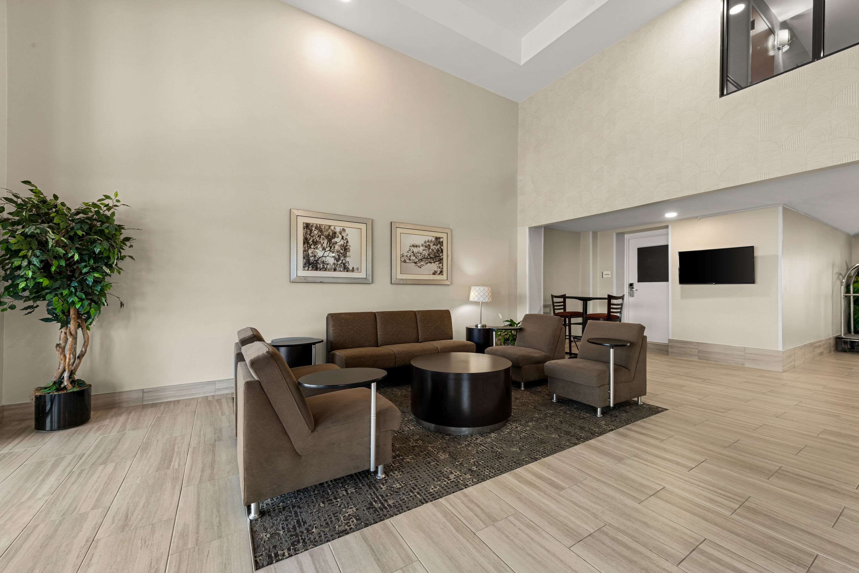 Hotel lobby