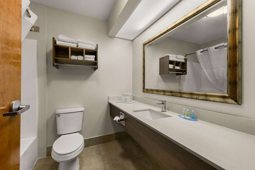 QUALITY INN AND SUITES MATTHEWS - C-guestroom-Guest Room,Bathroom,On-Site.jpg