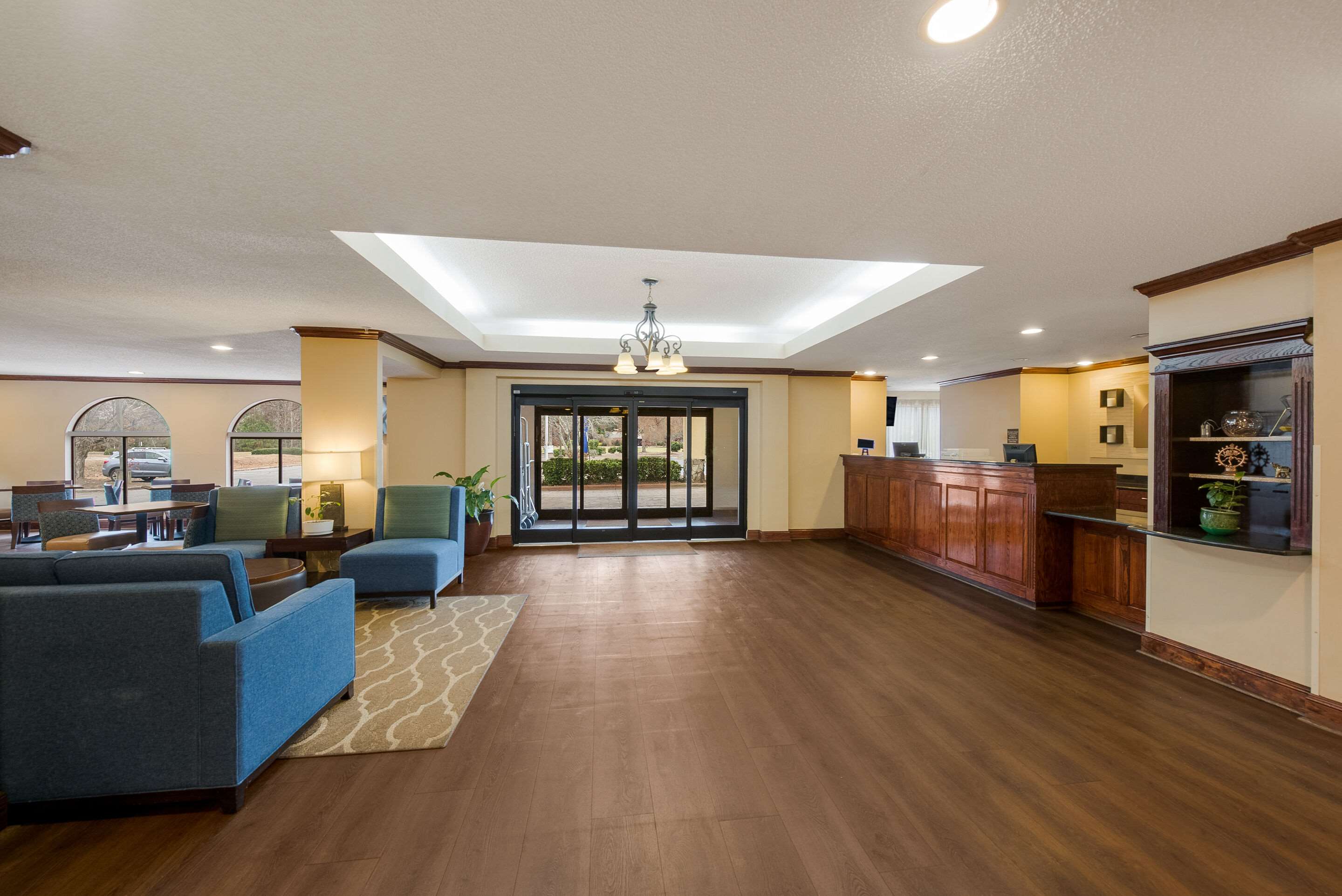 Hotel lobby