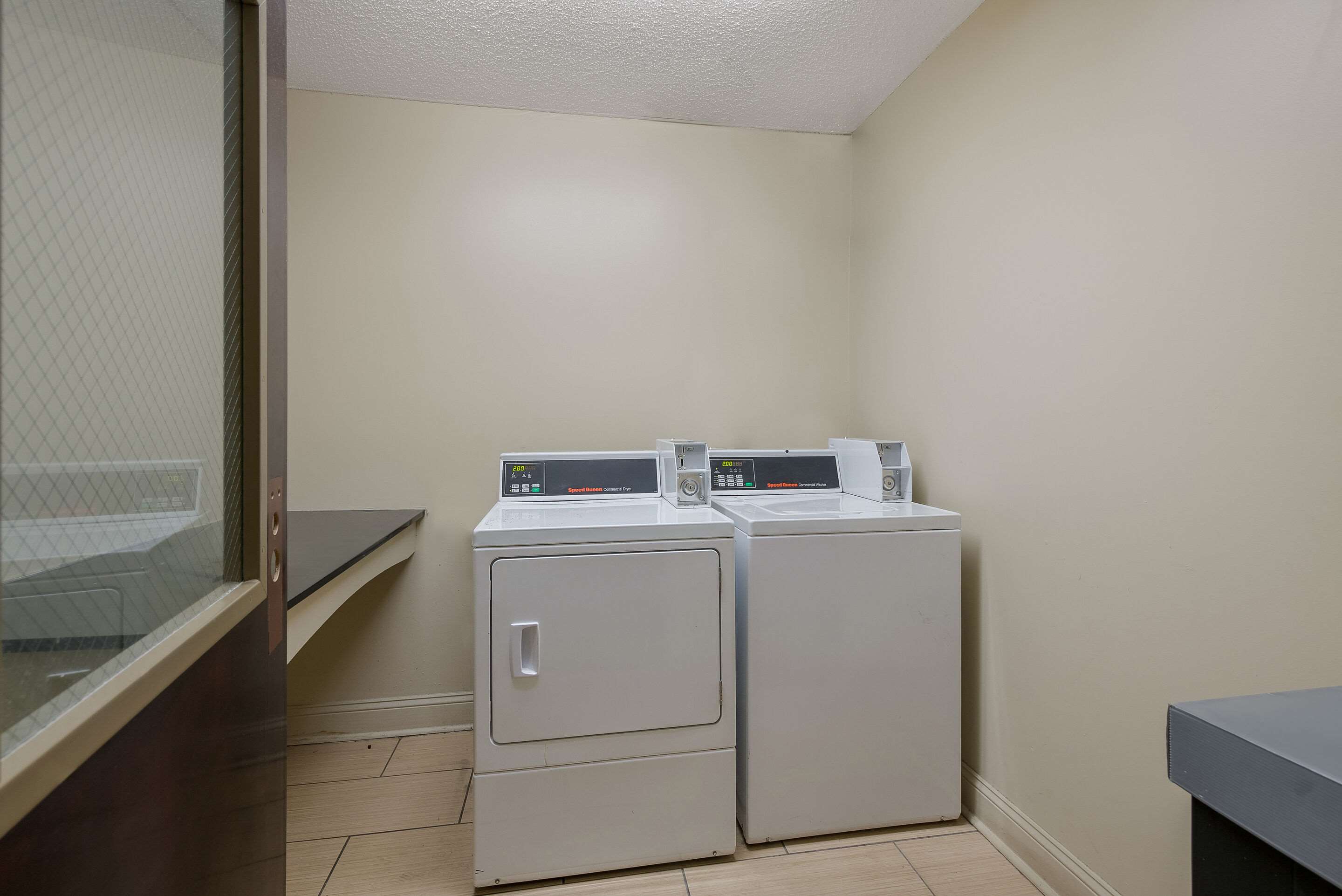 Guest laundry facilities