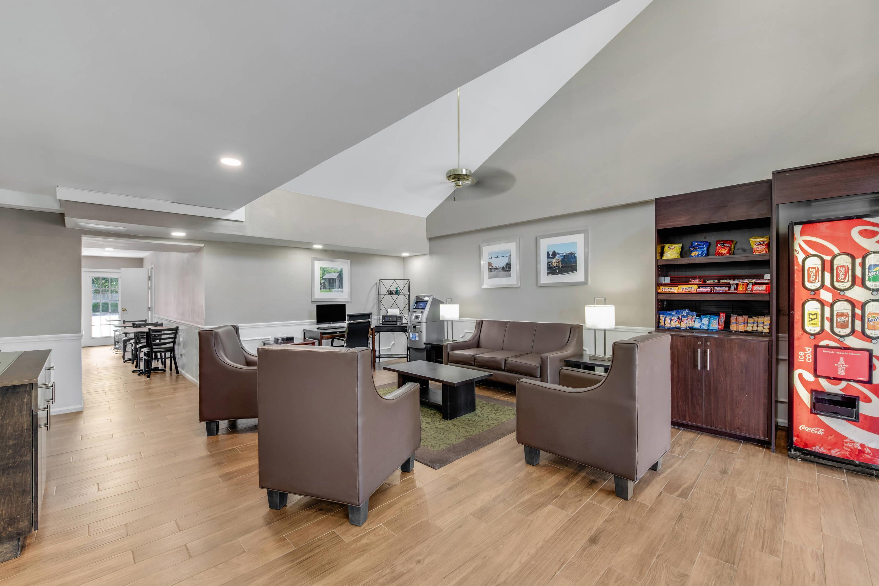 Lobby with sitting area