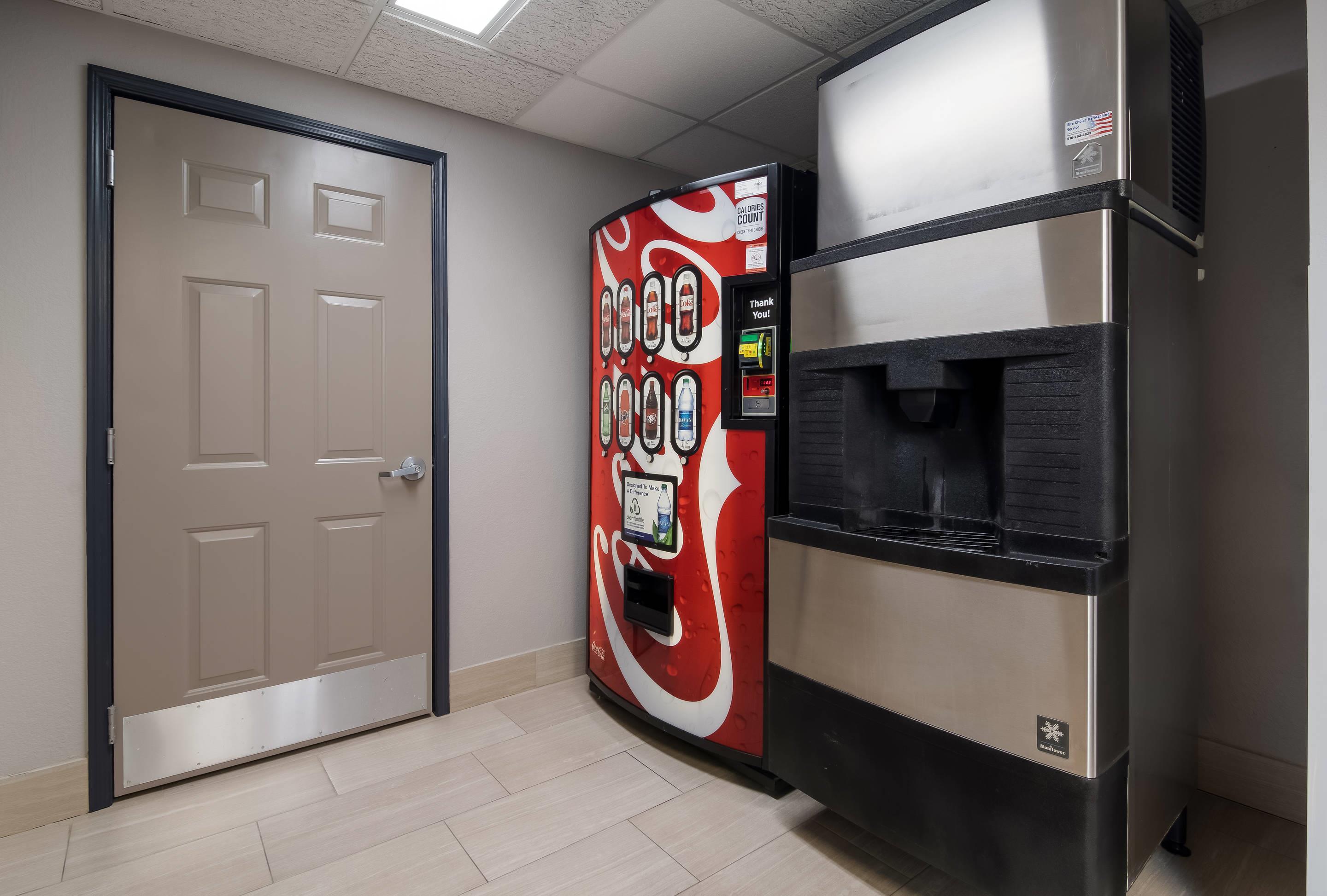 Hotel vending area