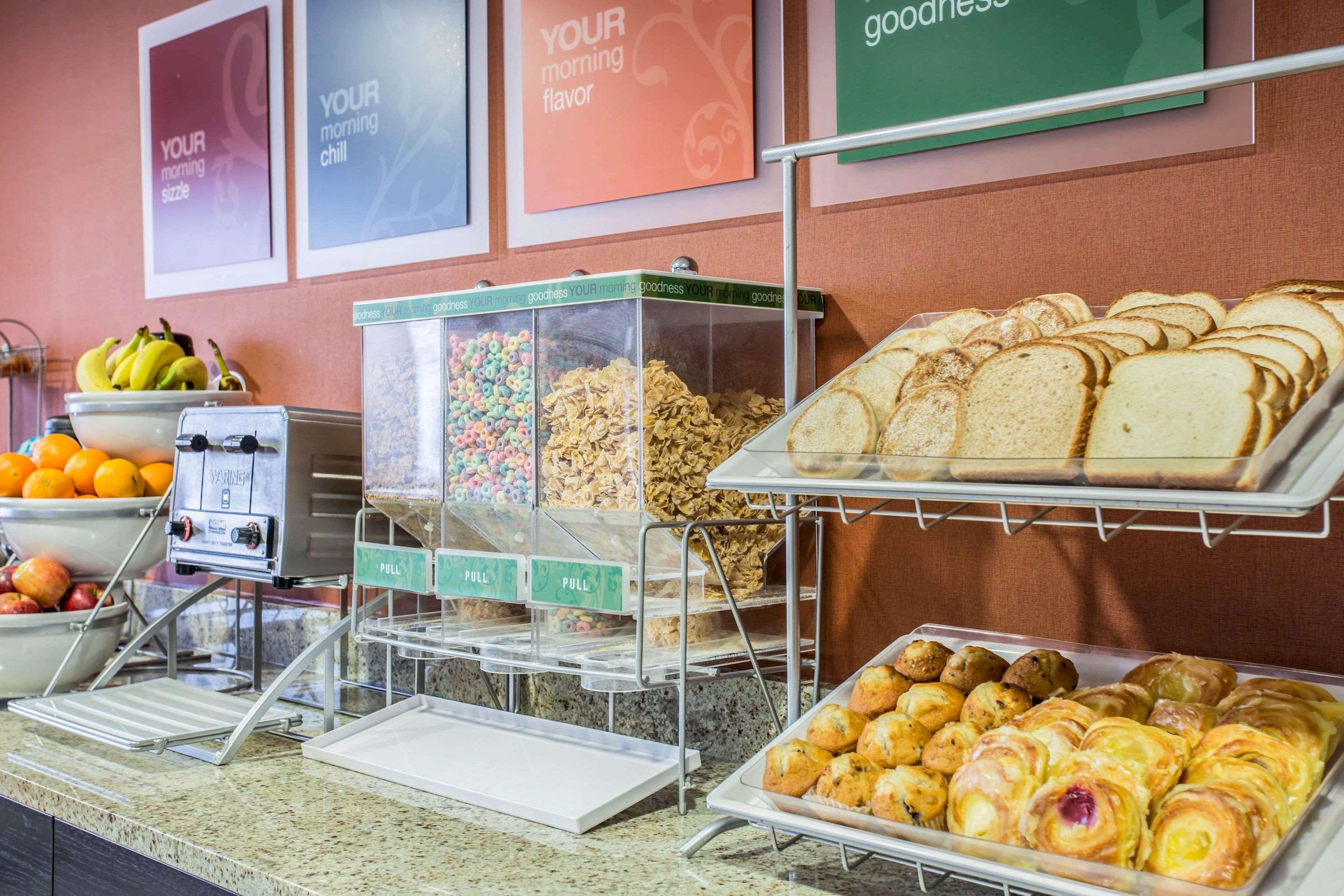 Assorted breakfast items | Comfort Inn & Suites Kannapolis - Concord