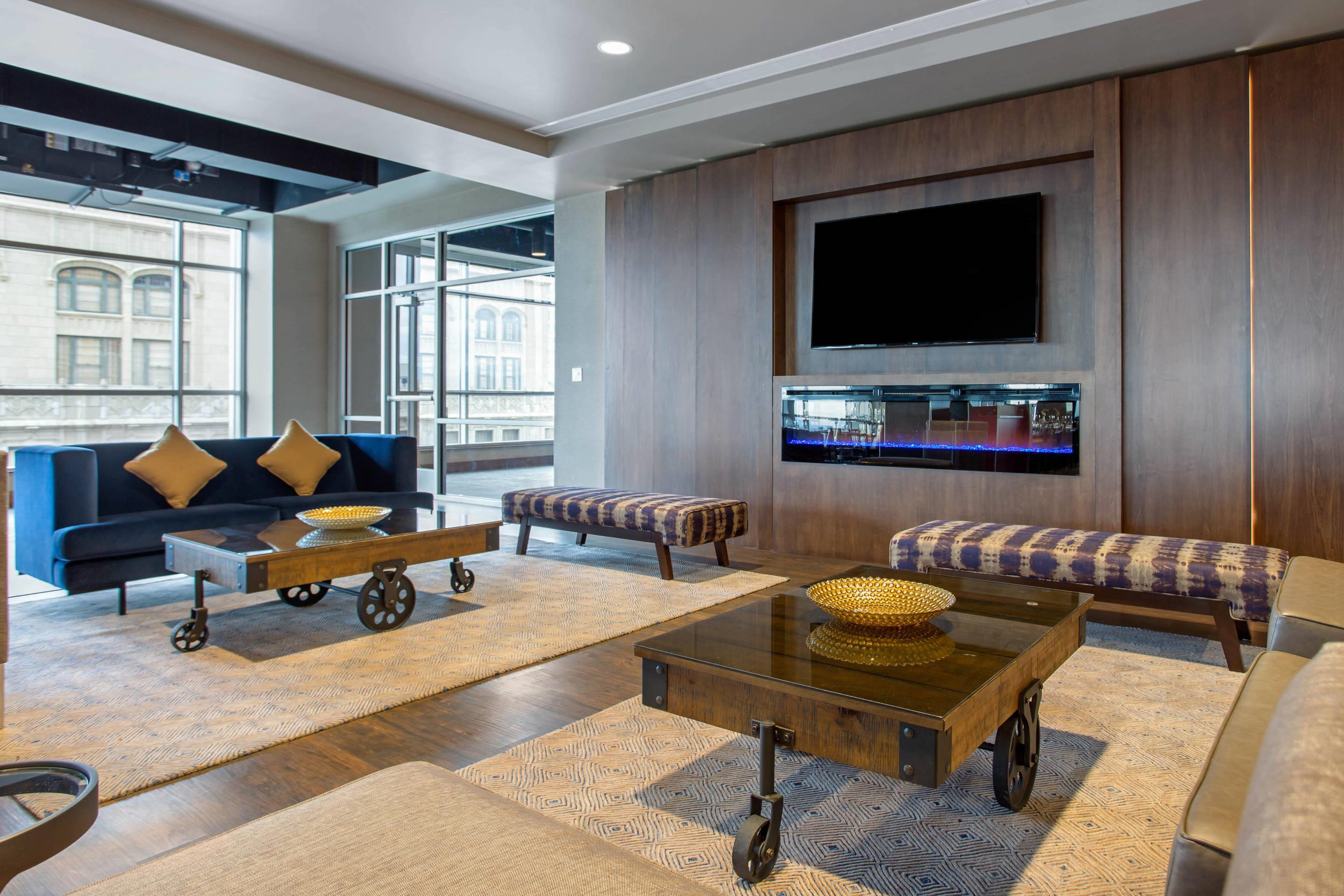 Hotel lounge area | Cambria Hotel Downtown Asheville