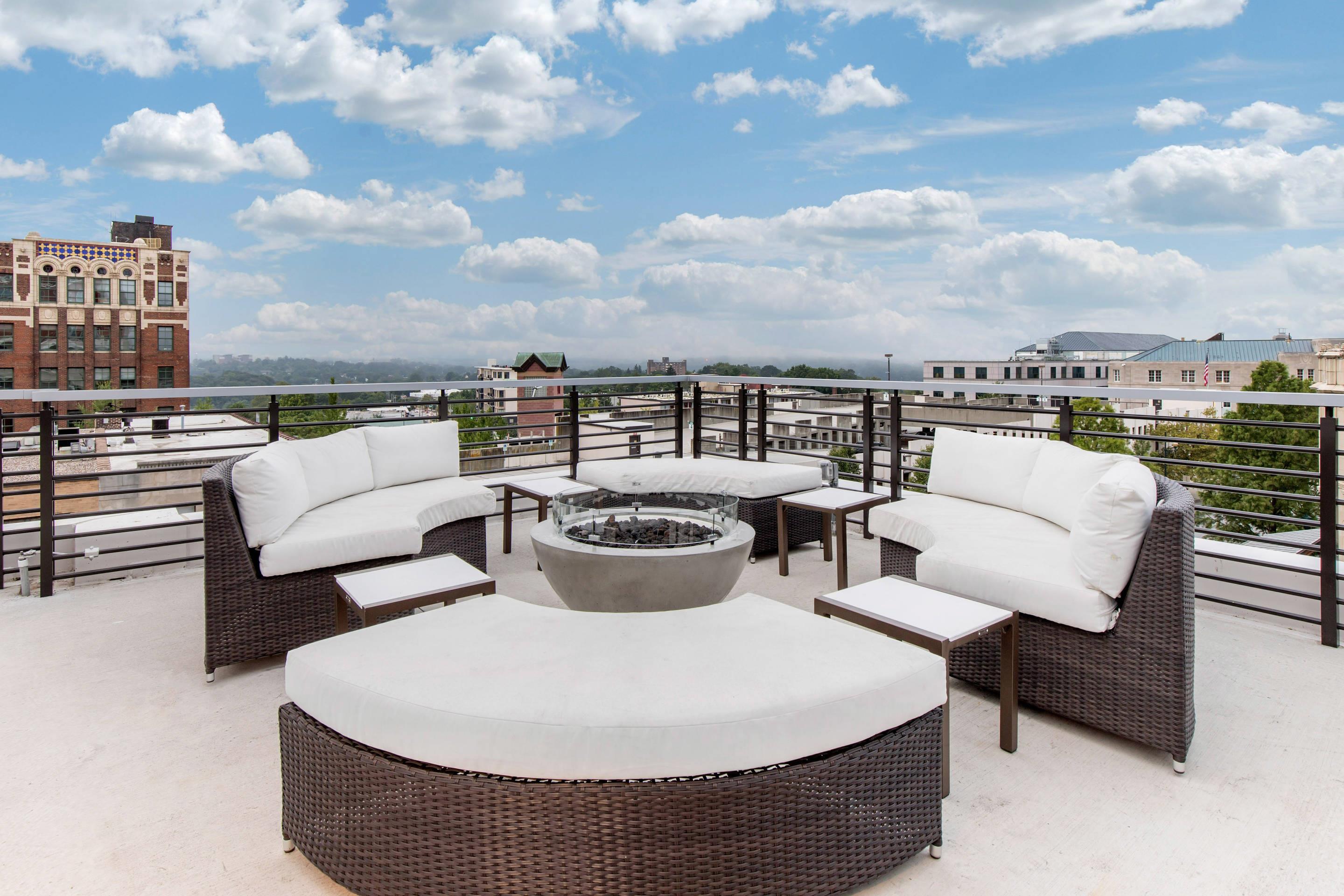 Hotel patio | Cambria Hotel Downtown Asheville