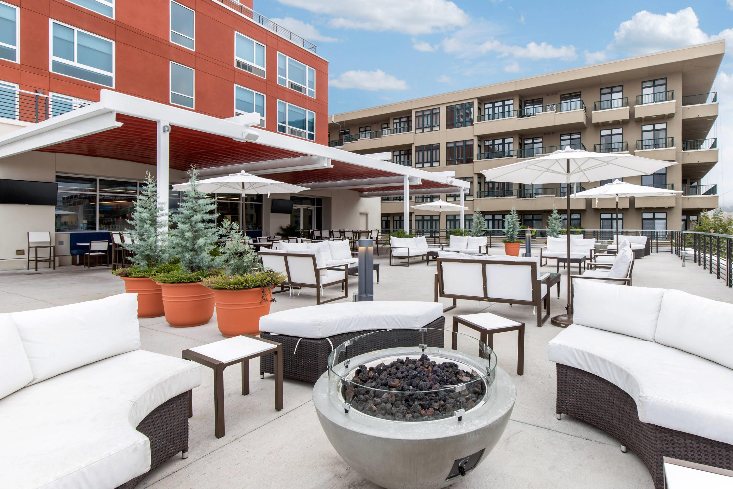 Hotel patio | Cambria Hotel Downtown Asheville