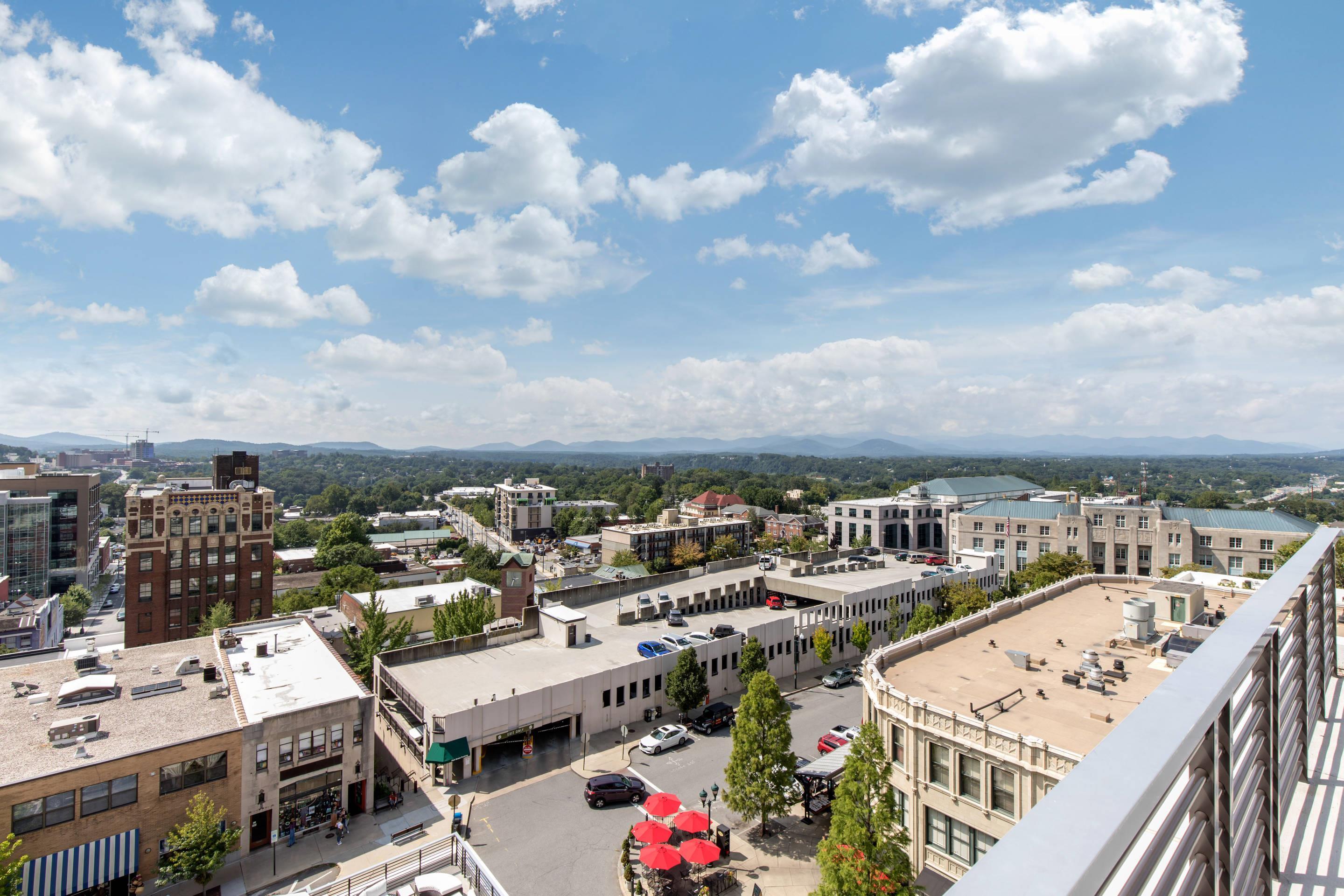 City views | Cambria Hotel Downtown Asheville