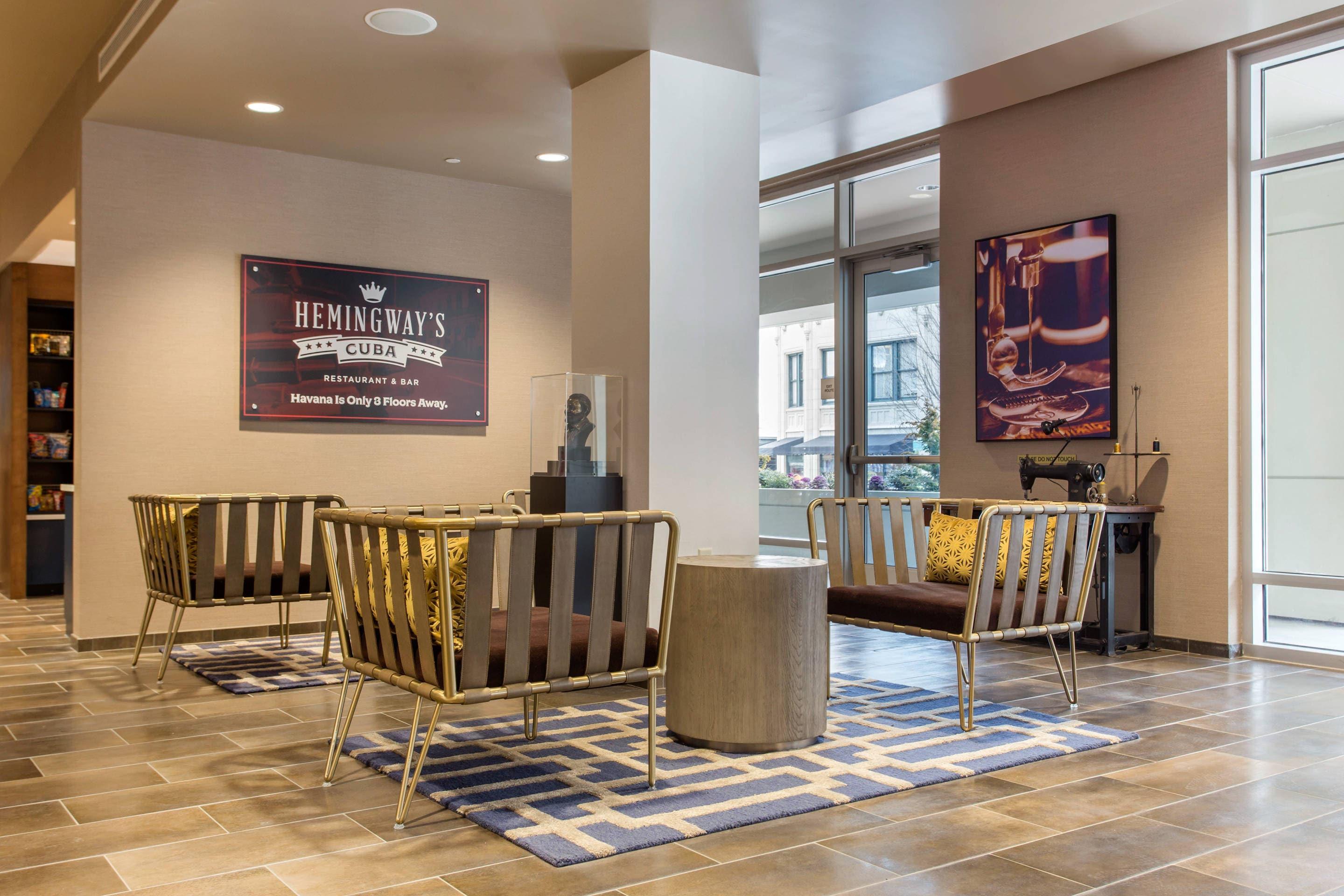 Hotel lobby | Cambria Hotel Downtown Asheville